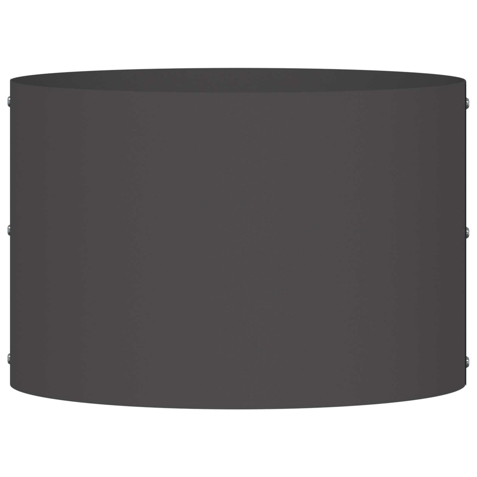 Black Metal Planter Black Metal 30 x 30 x 20 cm - Image 5