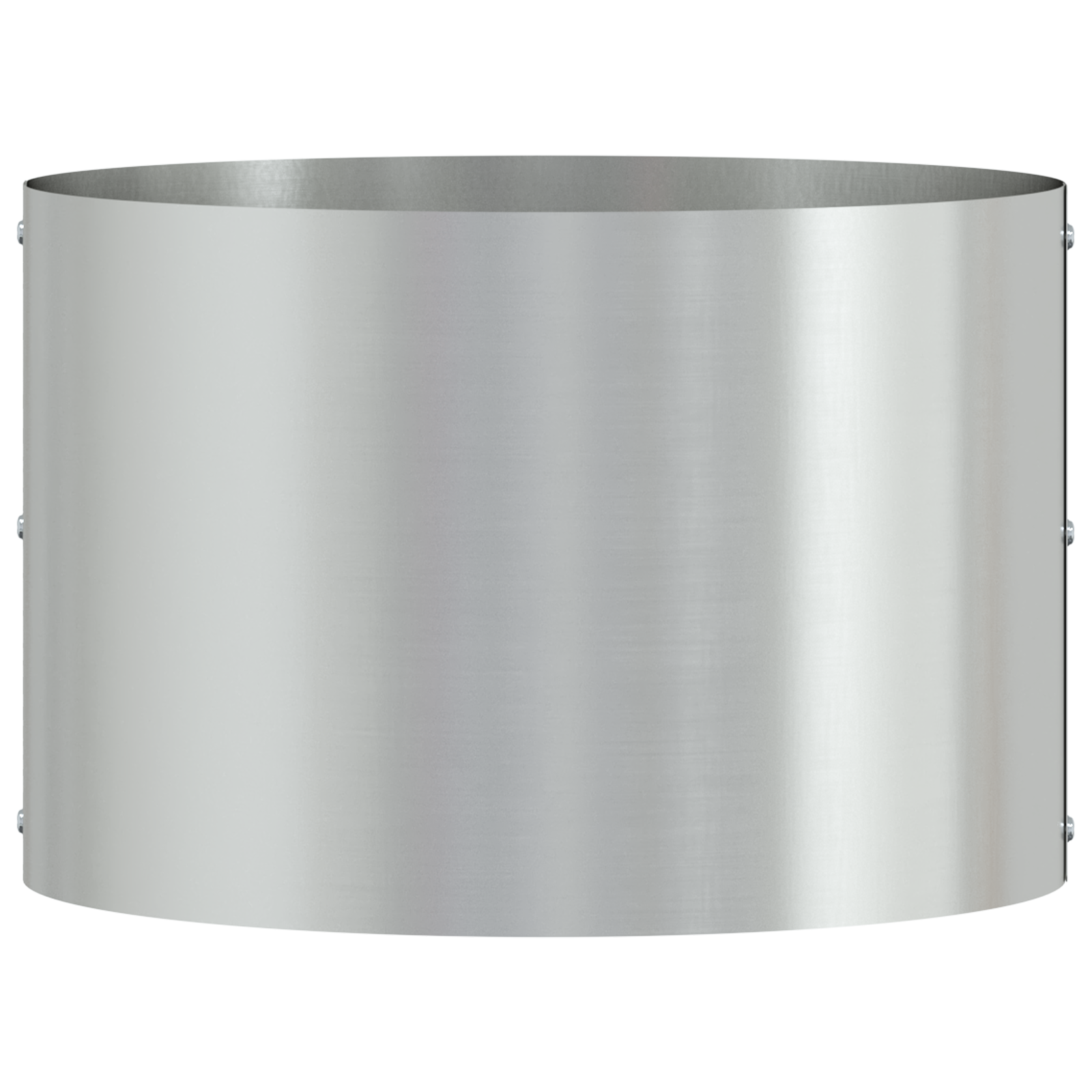 Grey Metal Pot Set Galvanised Galvanised metal Medium Durable - Image 6