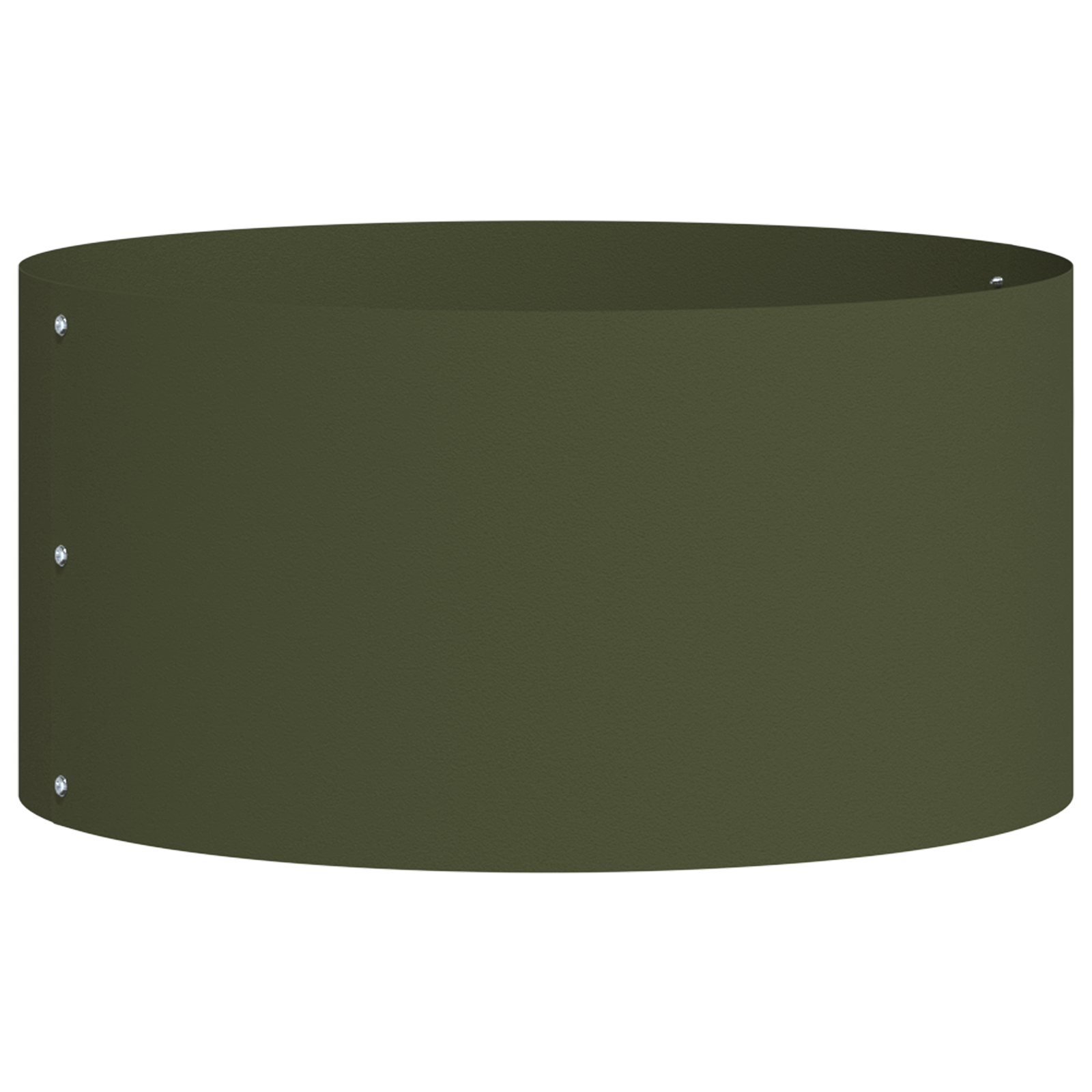 Olive Green Planter Olive green Plastic Medium Planters - Image 5