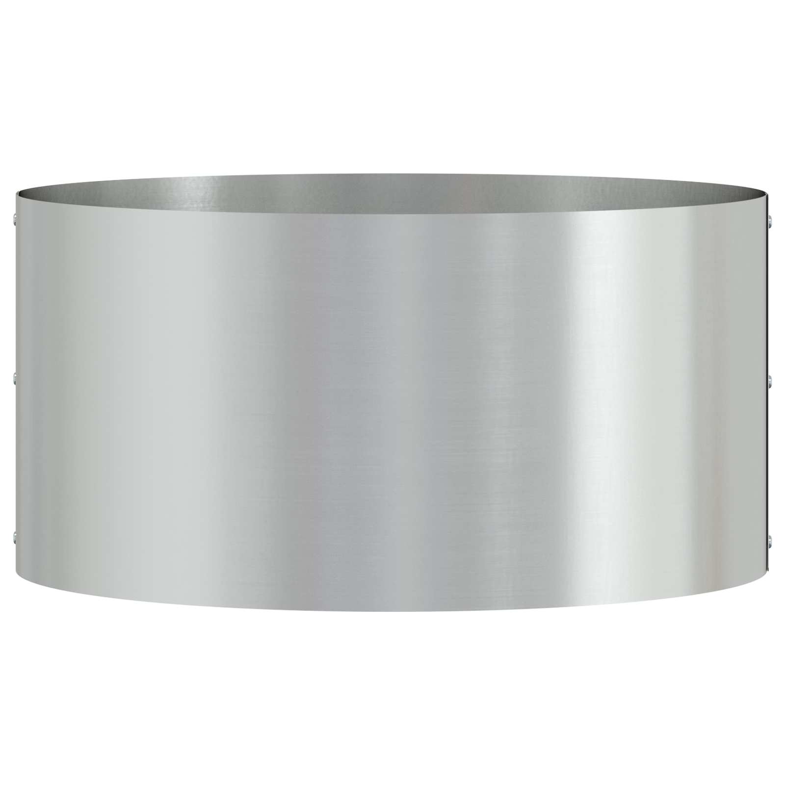 Galvanised Planter Set Galvanised Steel 40 cm diameter Durable - Image 6