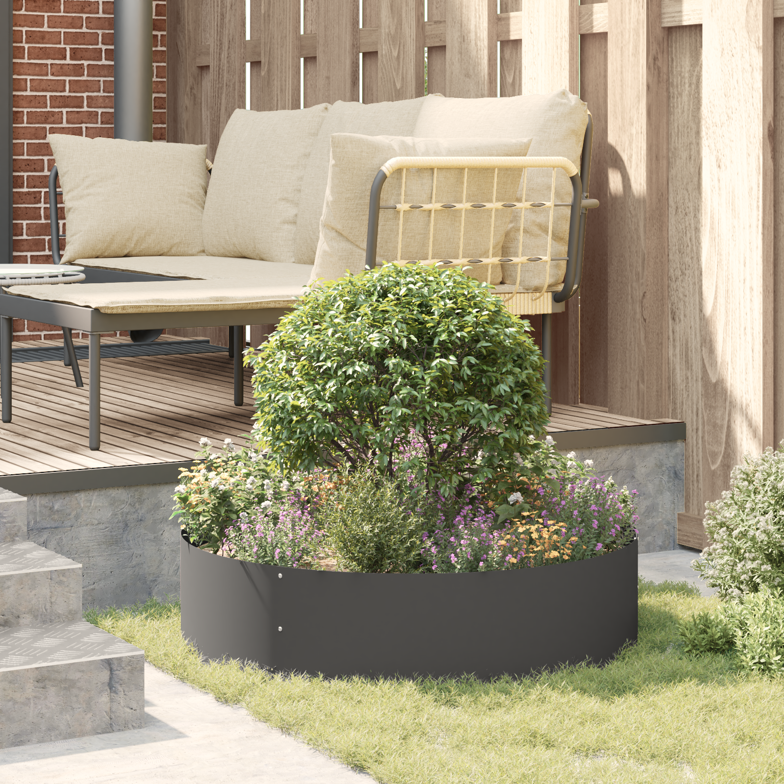 Black Plastic Planters Black Plastic Large Durable - Image 4