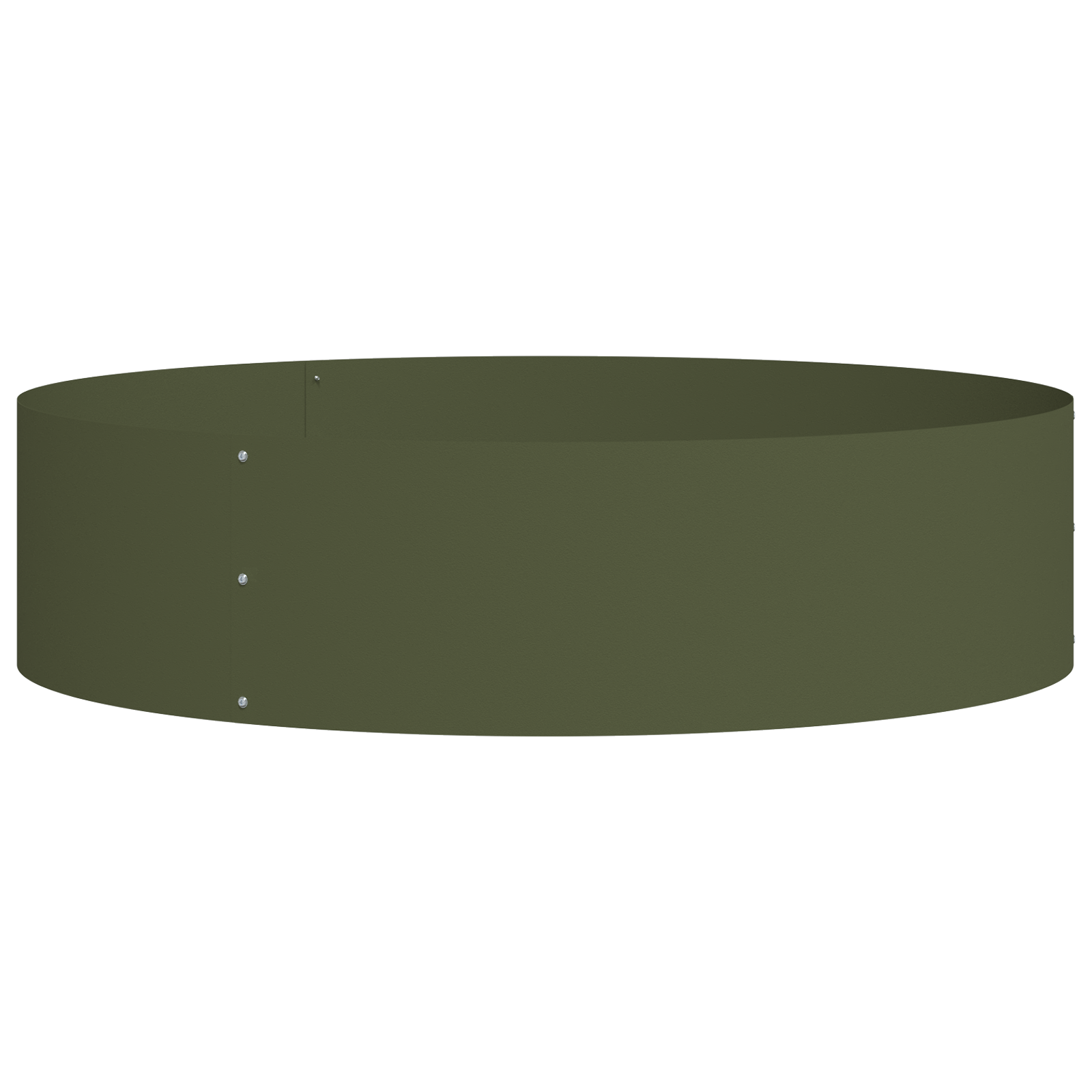 Olive Green Planters Olive green Metal Large Decorative Inlays - Image 5