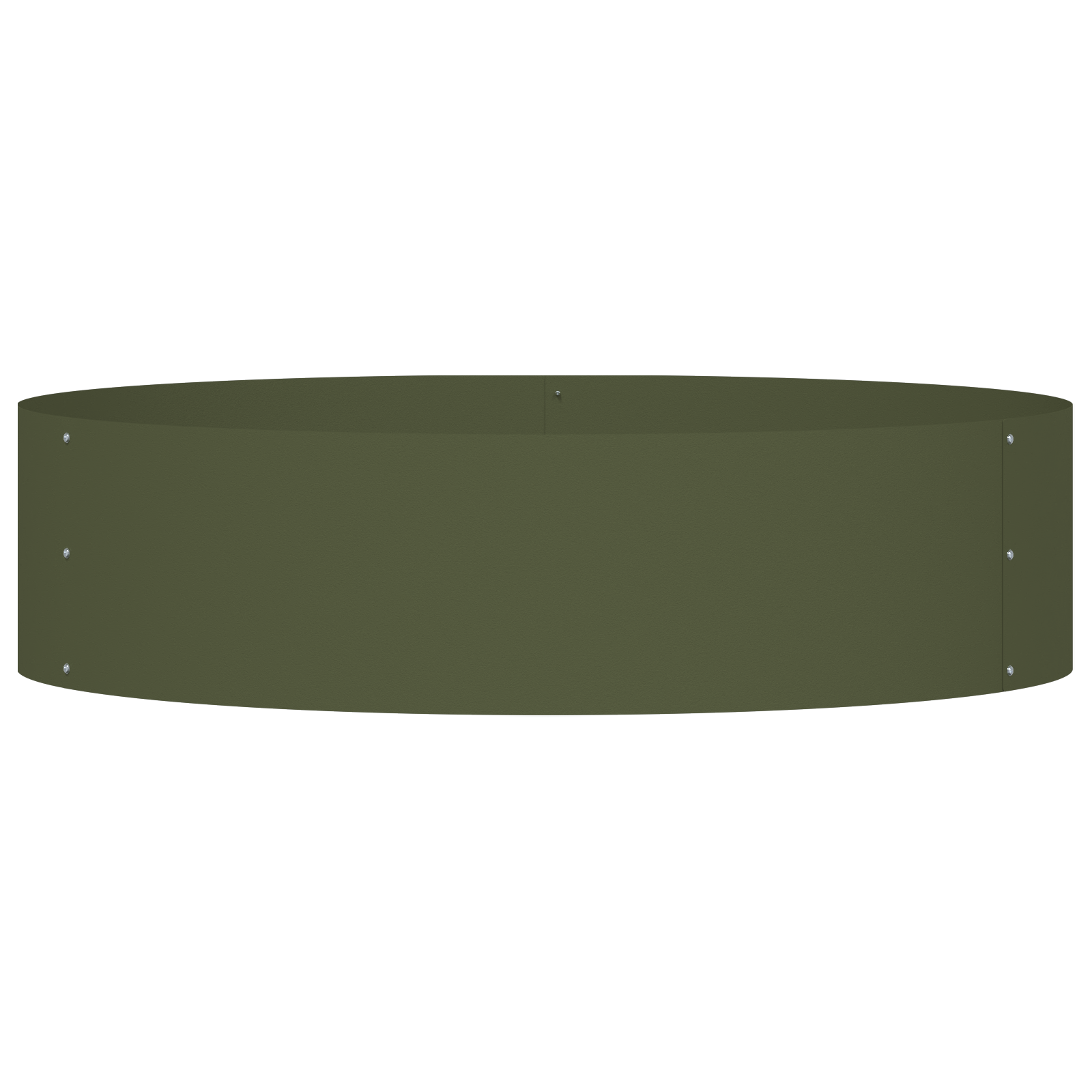 Olive Green Planters Olive green Metal Large Decorative Inlays - Image 6