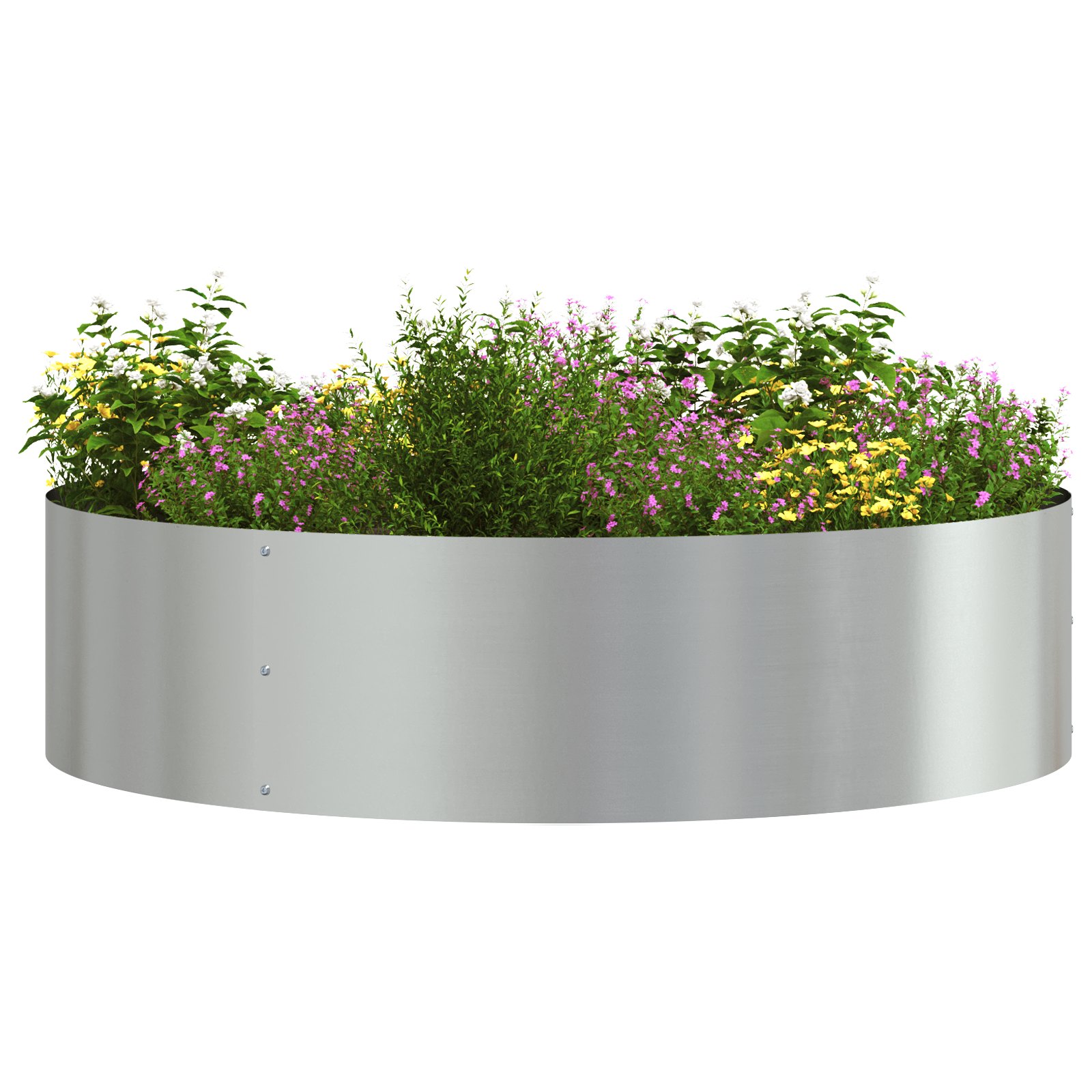Large Metal Planters Galvanised Metal Large Decorative Inlays - Image 3