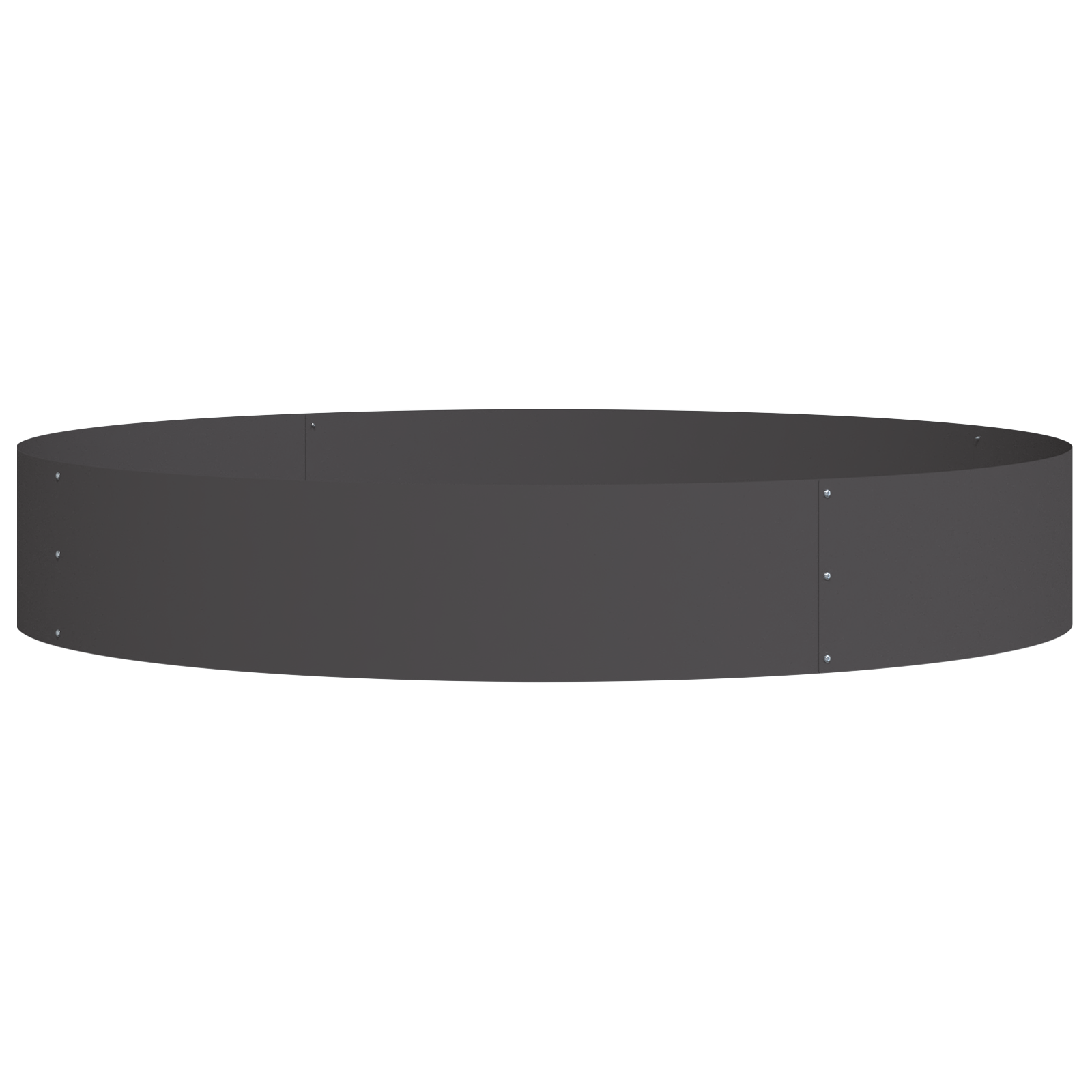 Black Planters Set Black Metal Large Durable Metal Planters - Image 5