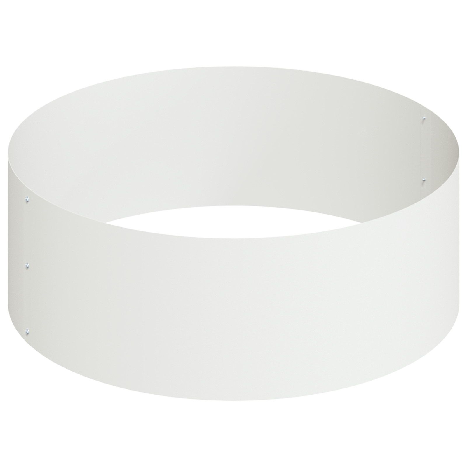 Metal Planter Steel/White Powder-Coated Steel Large Planters - Image 6