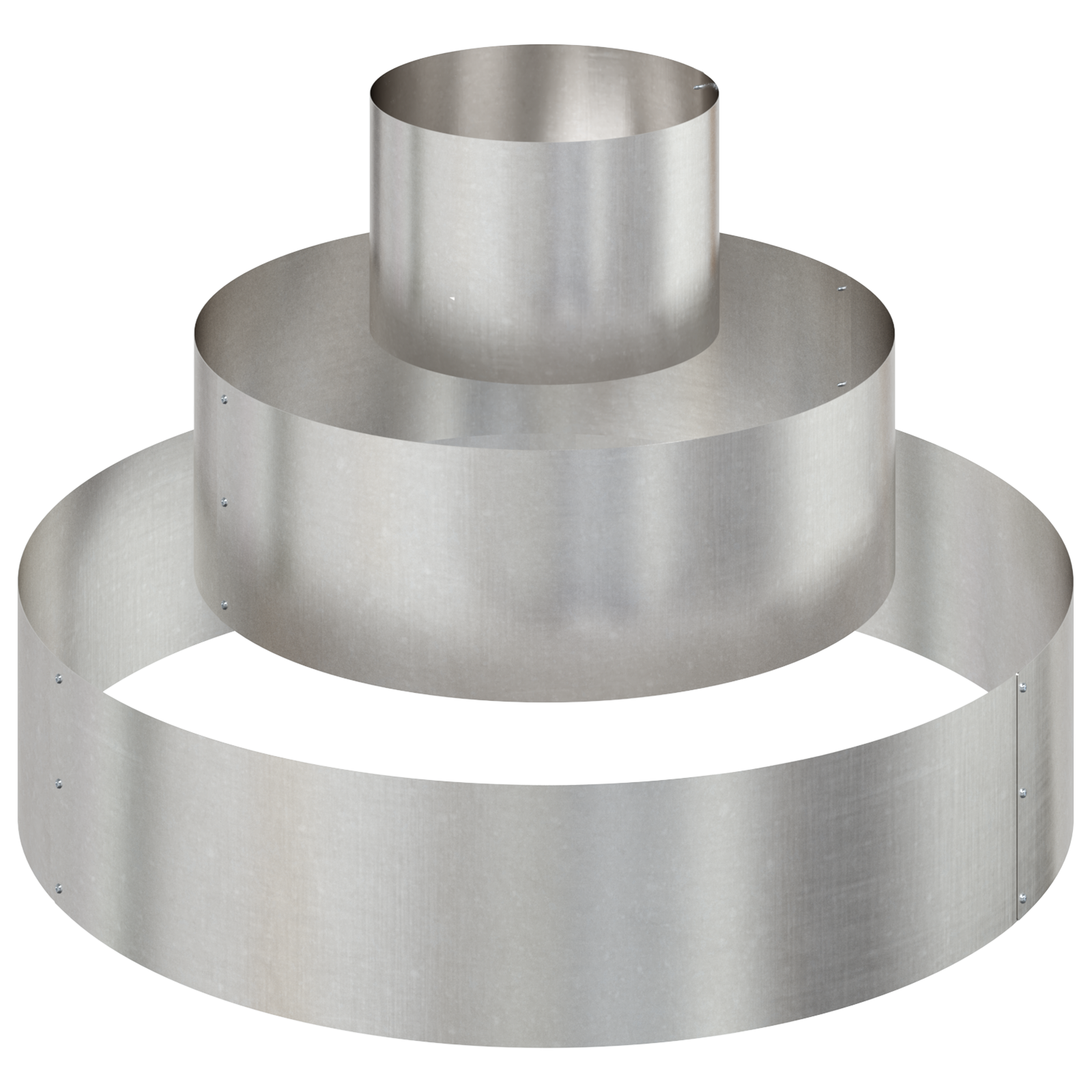 Metal Planter Stainless steel Large Durable Planter Cylindrical - Image 2