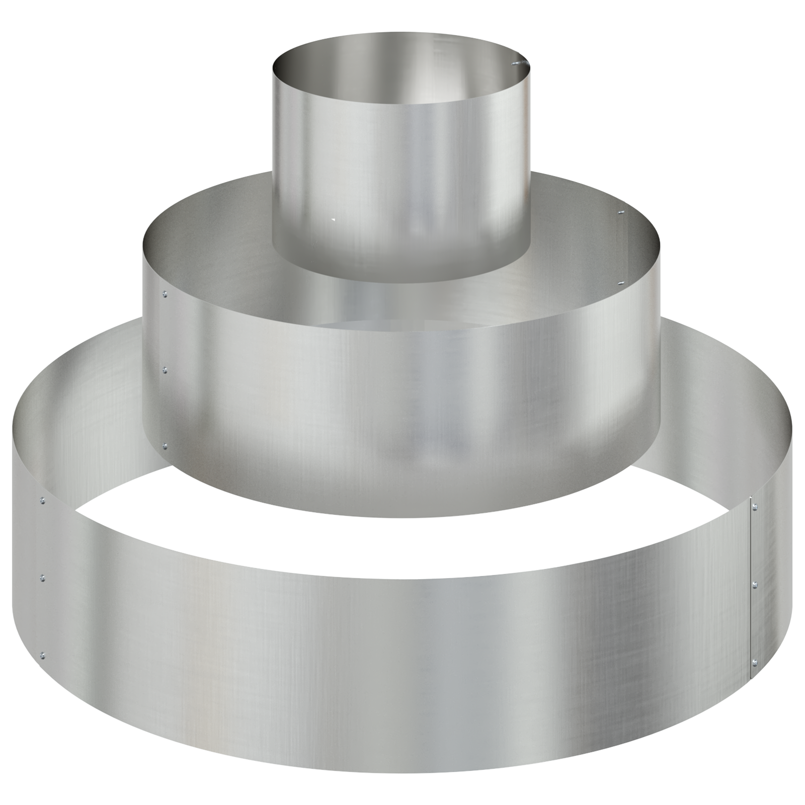 Metal Planter Galvanised steel Ø 90 cm Durable Metal Planter - Image 2