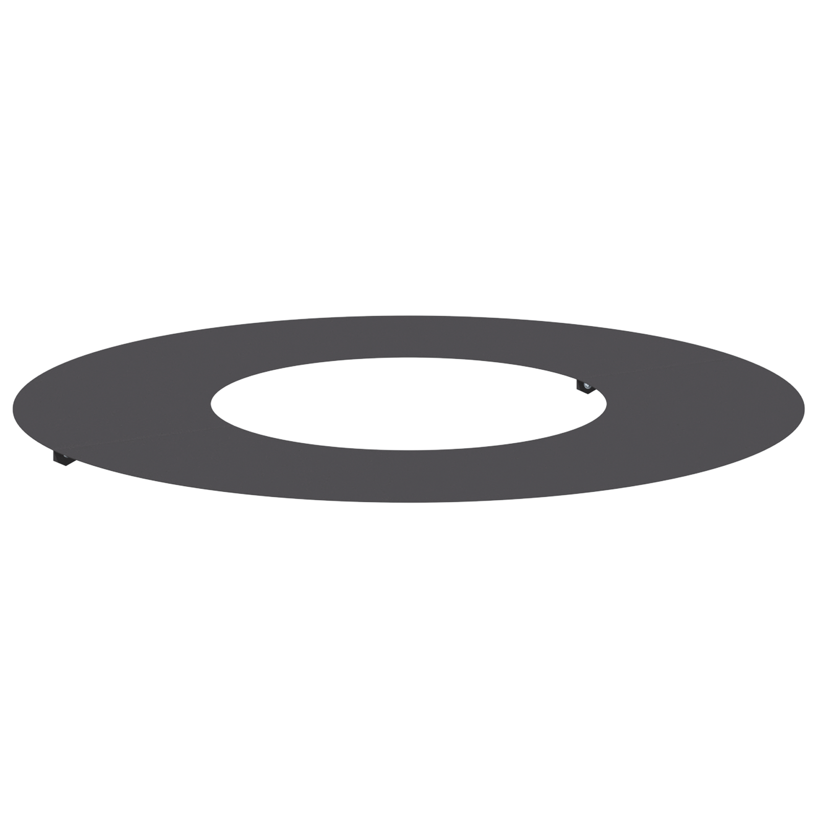 Metal Planter Black Metal 60 x 60 x 1.3 cm Decorative Inlays - Image 2