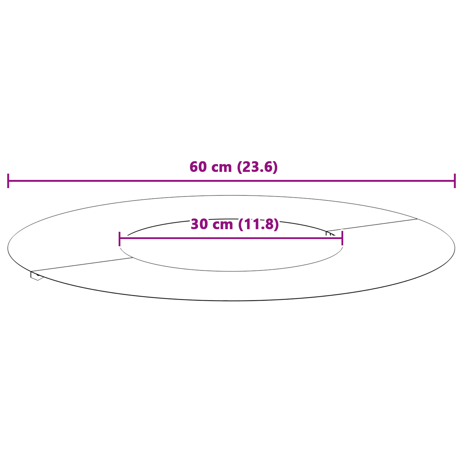 Metal Planter Black Metal 60 x 60 x 1.3 cm Decorative Inlays - Image 8