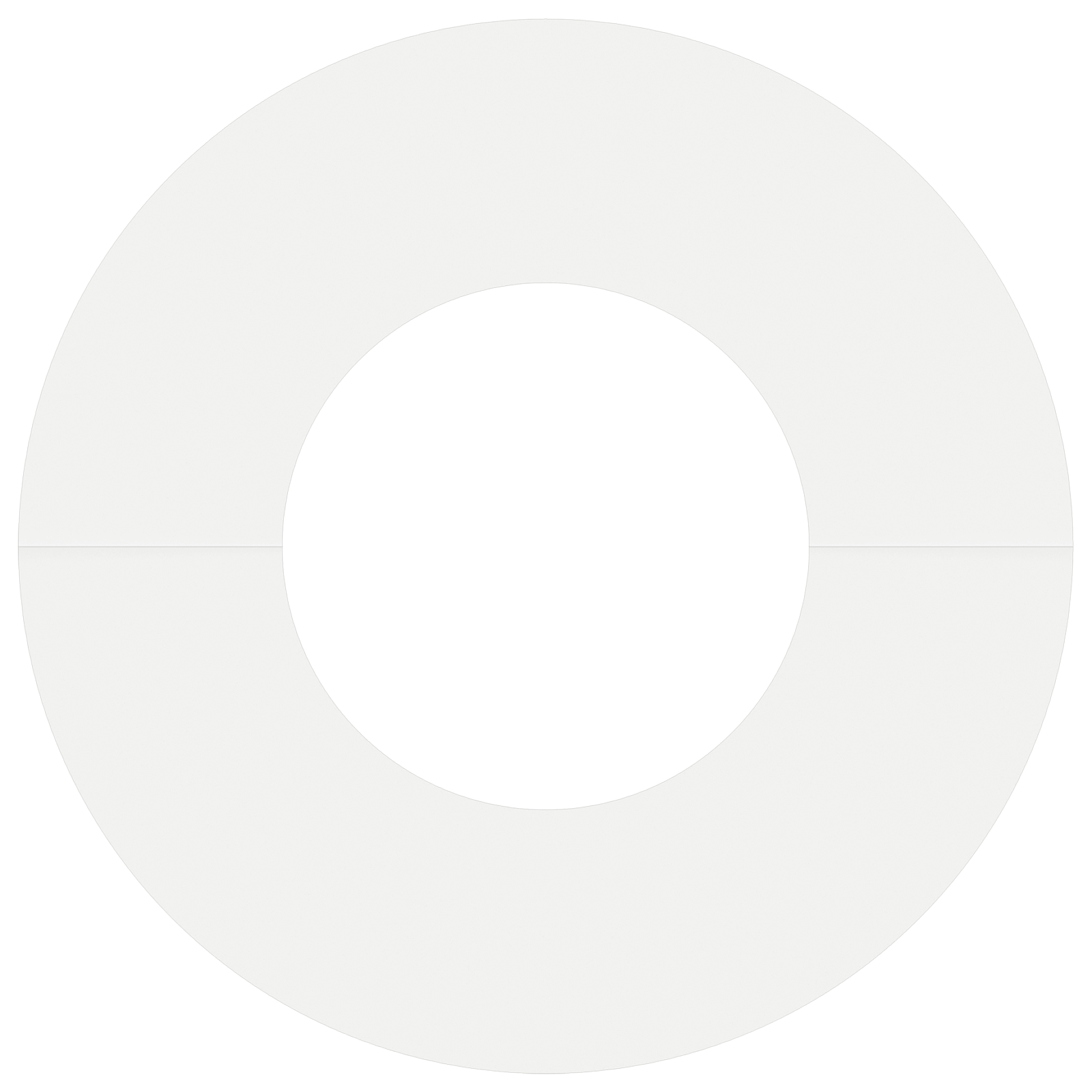 Plastic Planter White Plastic Large Plastic Planter Round - Image 5