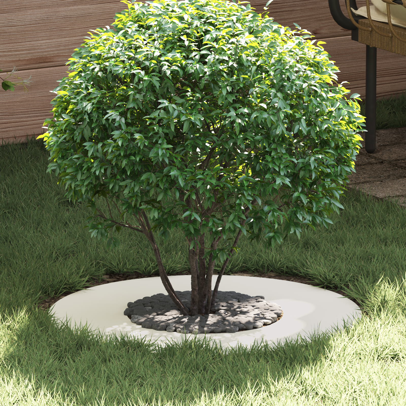 Plastic Plantenbak Wit Kunststof Groot Ronde Plantenbak Modern