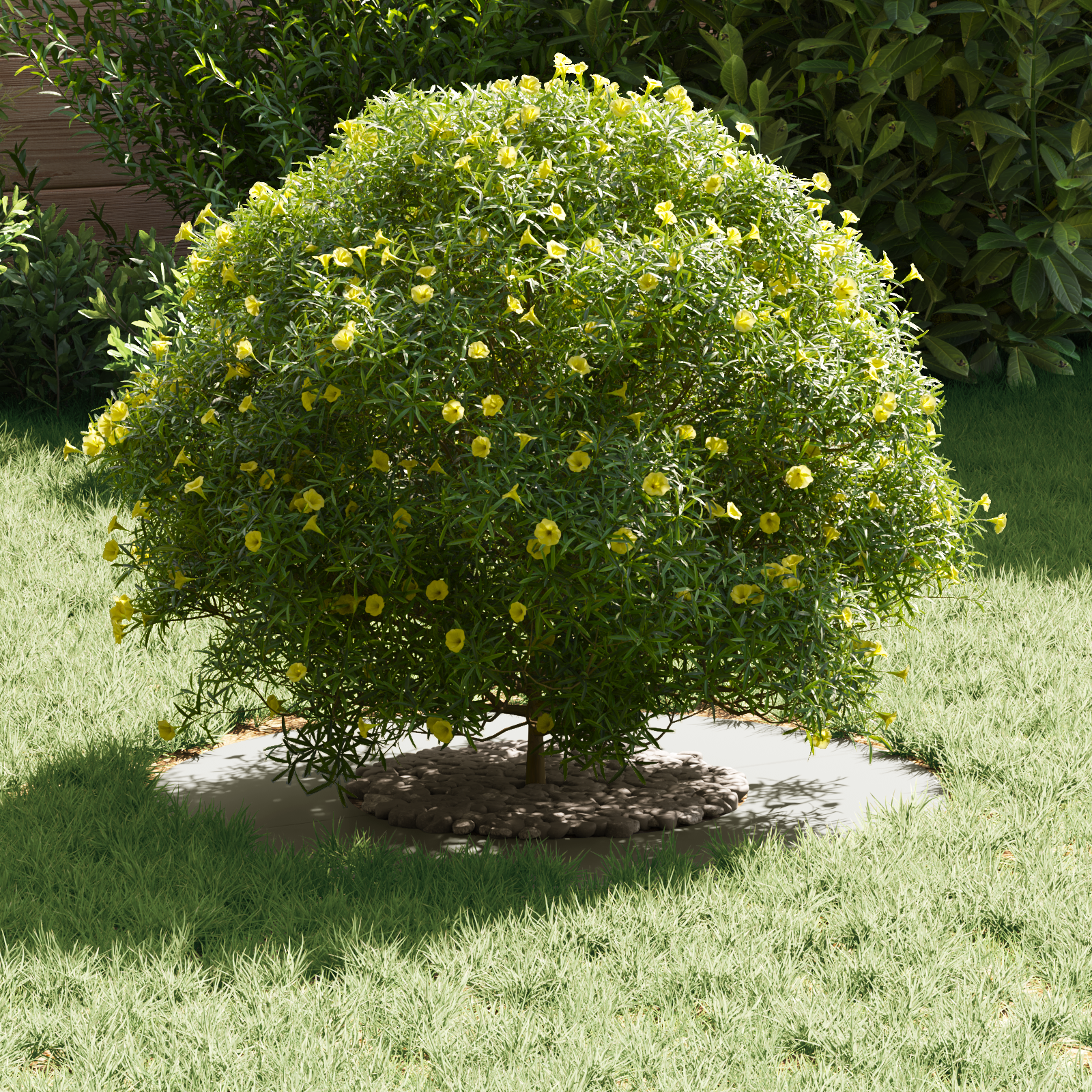 Plastic Planter White Plastic Large Plastic Planter Round - Image 3