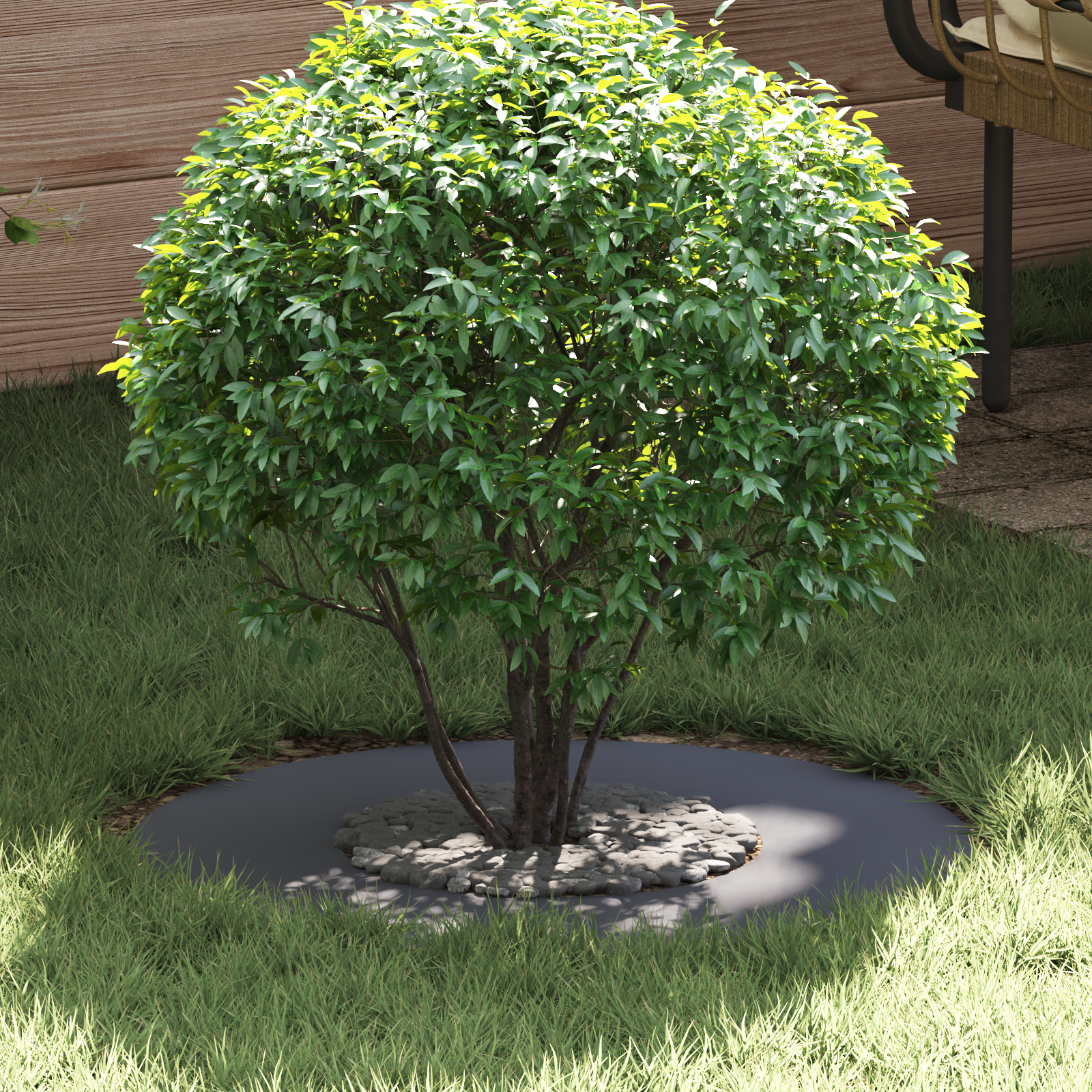 Anthraciete Plantenpot Anthraciet Kunststof Groot