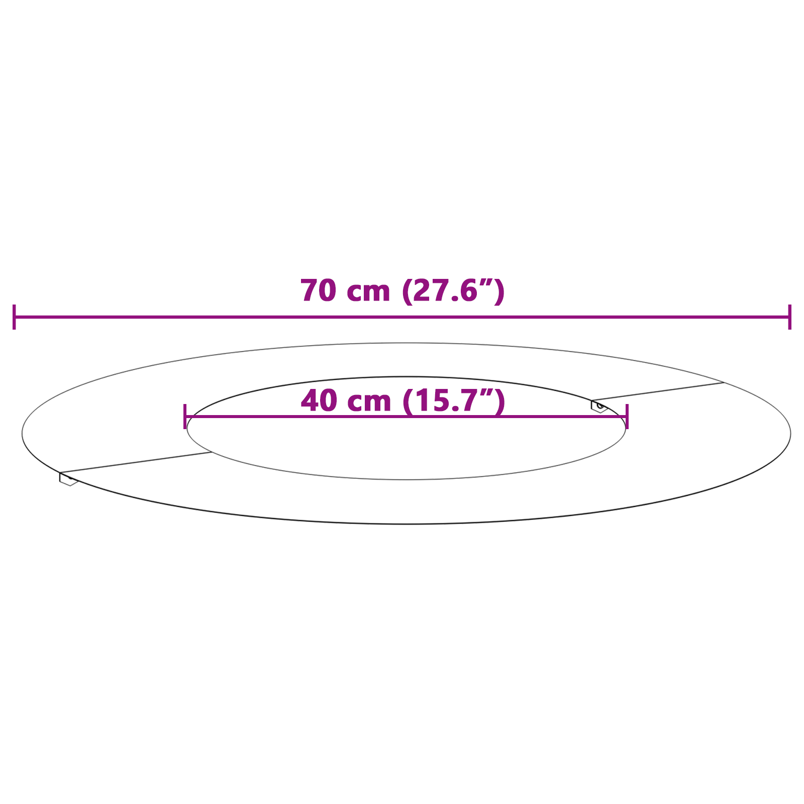 Ceramic Planter White Ceramic Large Ceramic Planter Circular - Image 8