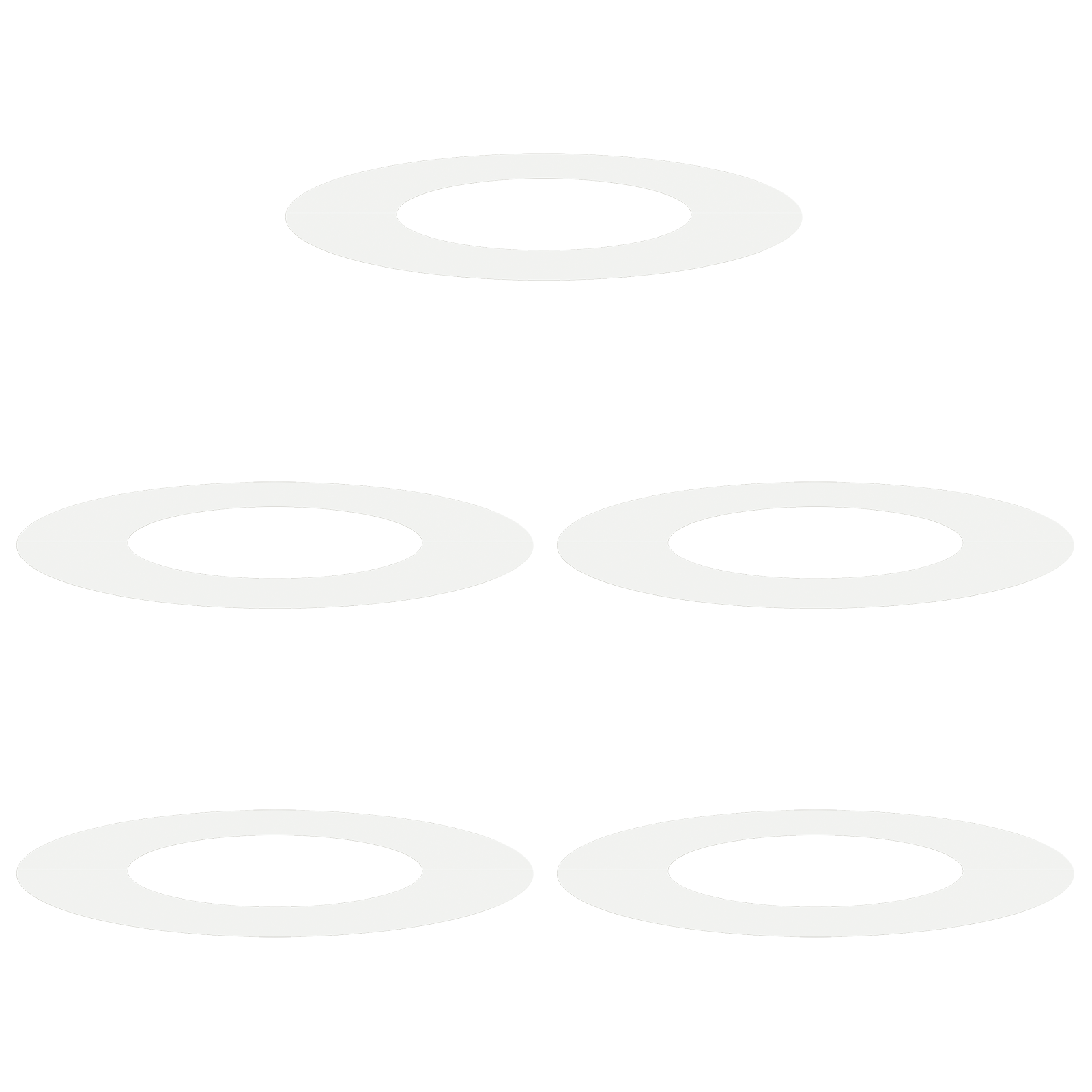 Plastic Planter White Plastic Medium Durable Plastic Planter - Image 2