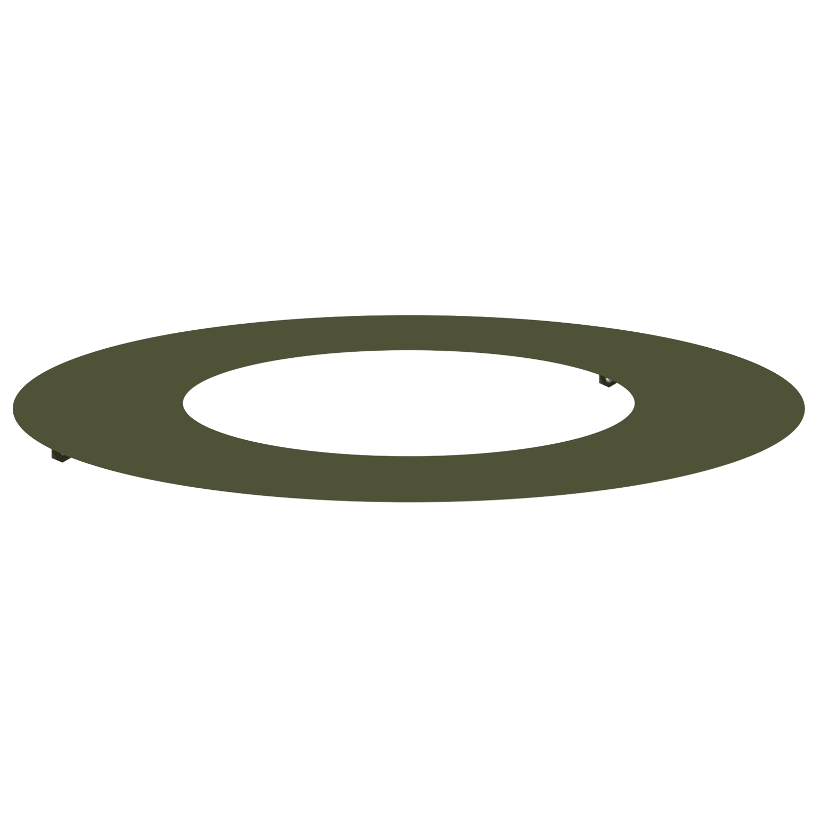 Plastic Planter Olive green Plastic Large Decorative Inlays - Image 2