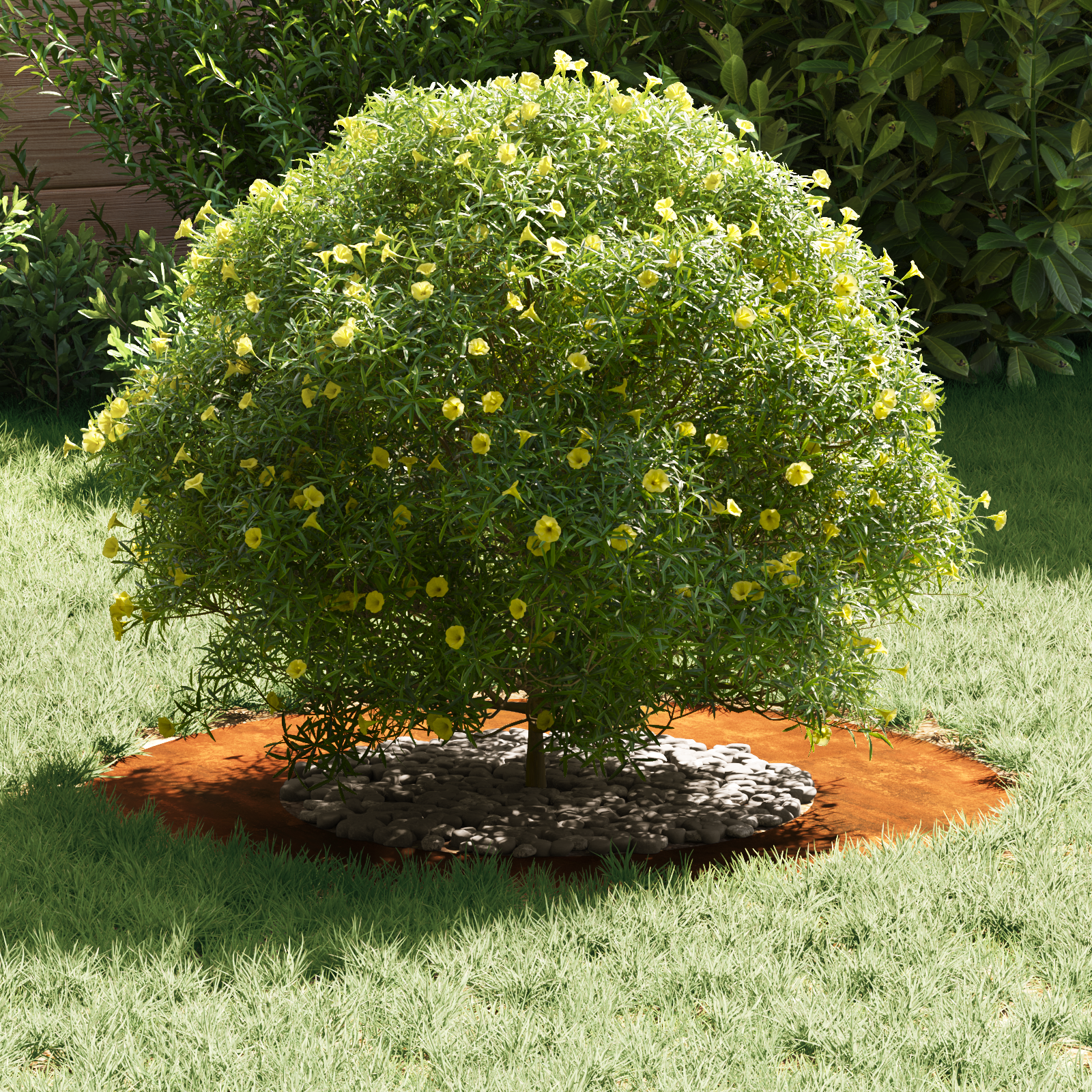 Corten Steel Planter Corten steel 70 cm Diameter Durable - Image 3