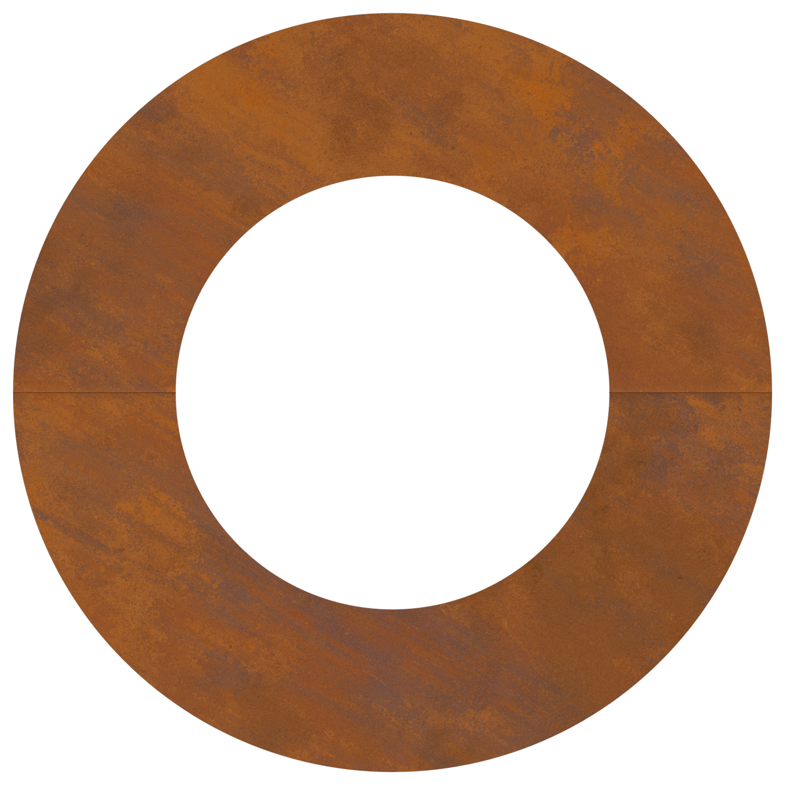 Corten Steel Planter Corten steel Medium Decorative Inlays - Image 6