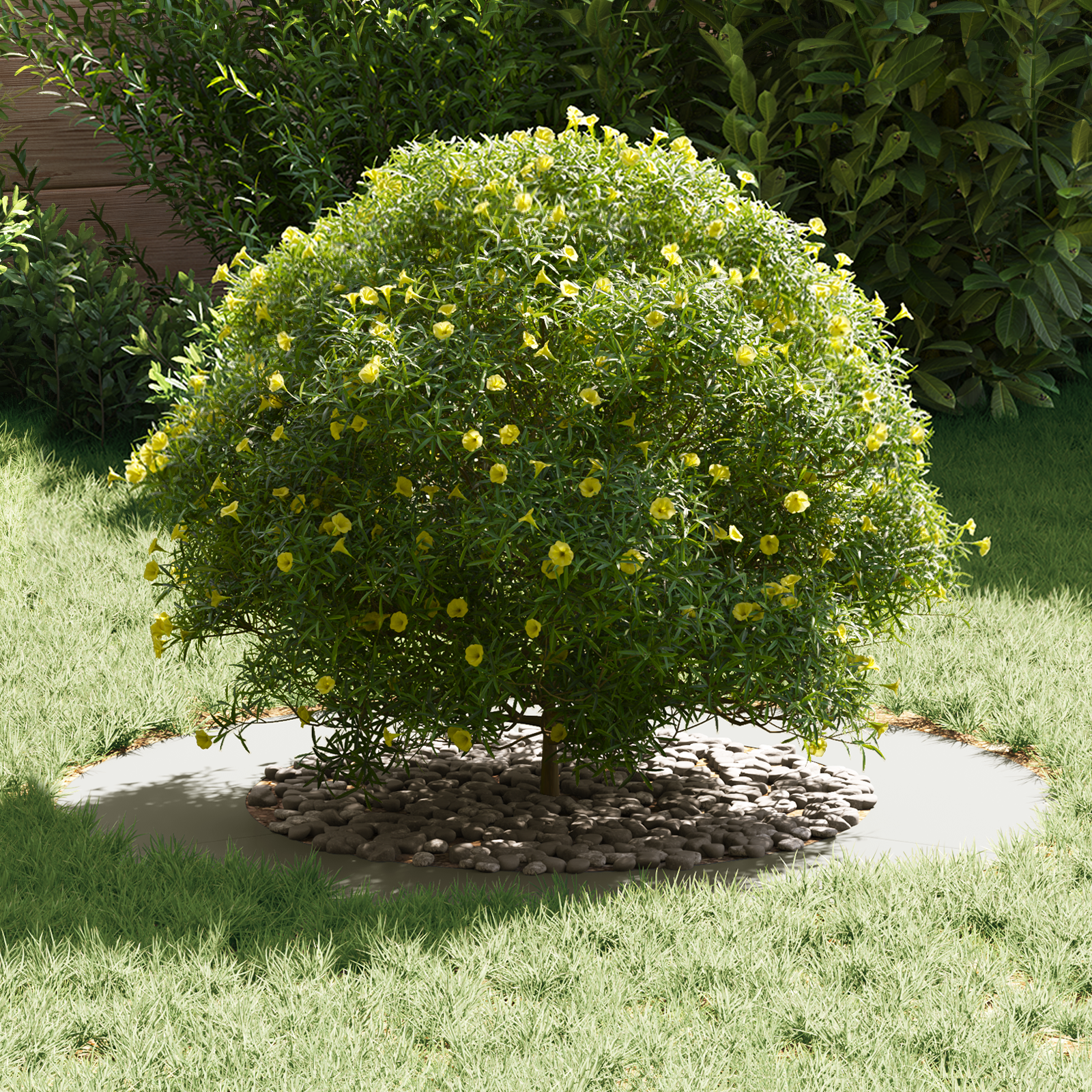 White Metal Planter White Metal 80 cm diameter - Image 3