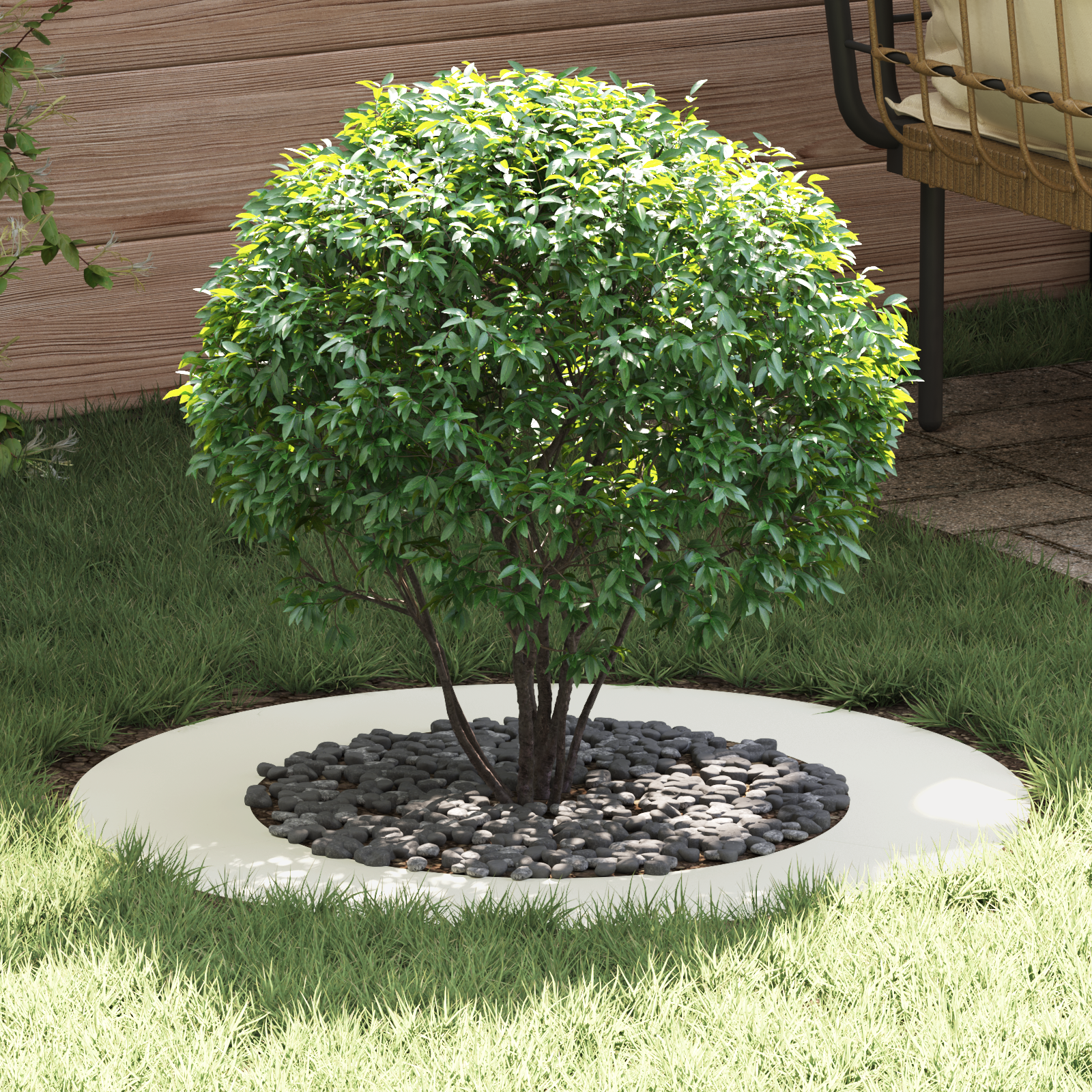 Plastic Plantenbak Set Wit Kunststof Groot Planten