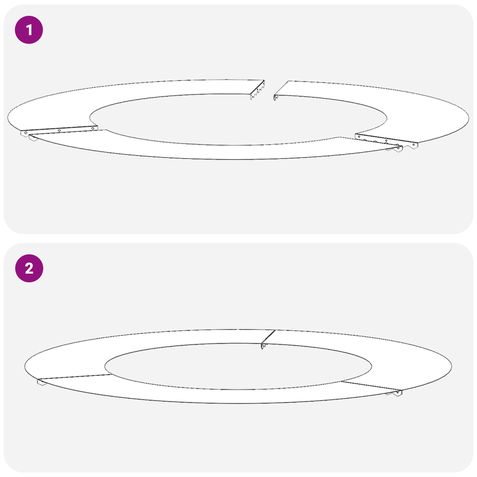 Stainless Steel Planter Stainless steel Large Durable Round - Image 7