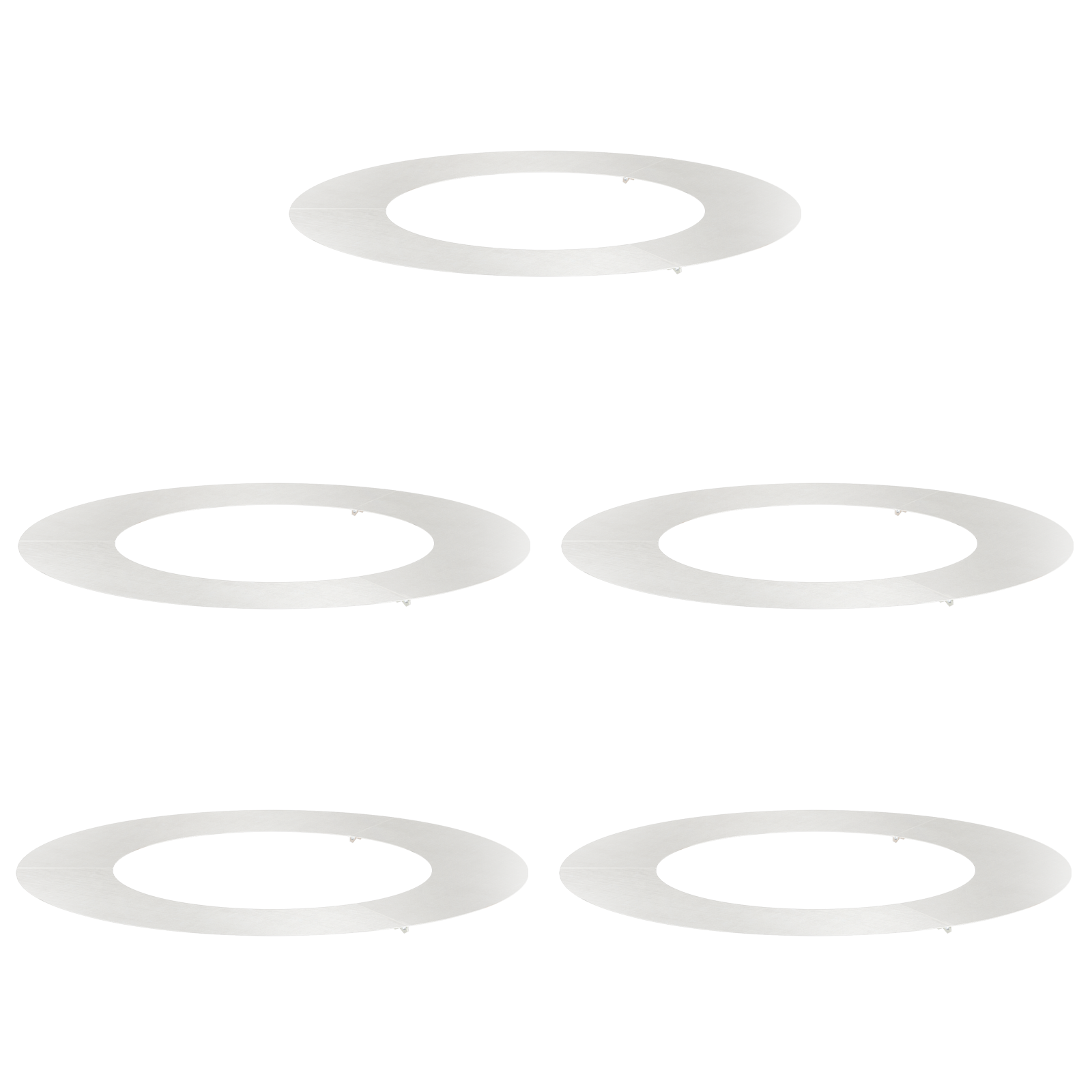 Stainless Steel Planter Stainless steel Large Durable Round - Image 2