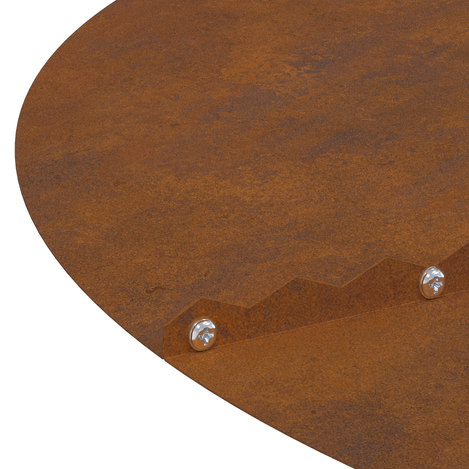 Corten Steel Planter Corten Steel Large Decorative Inlays - Image 7