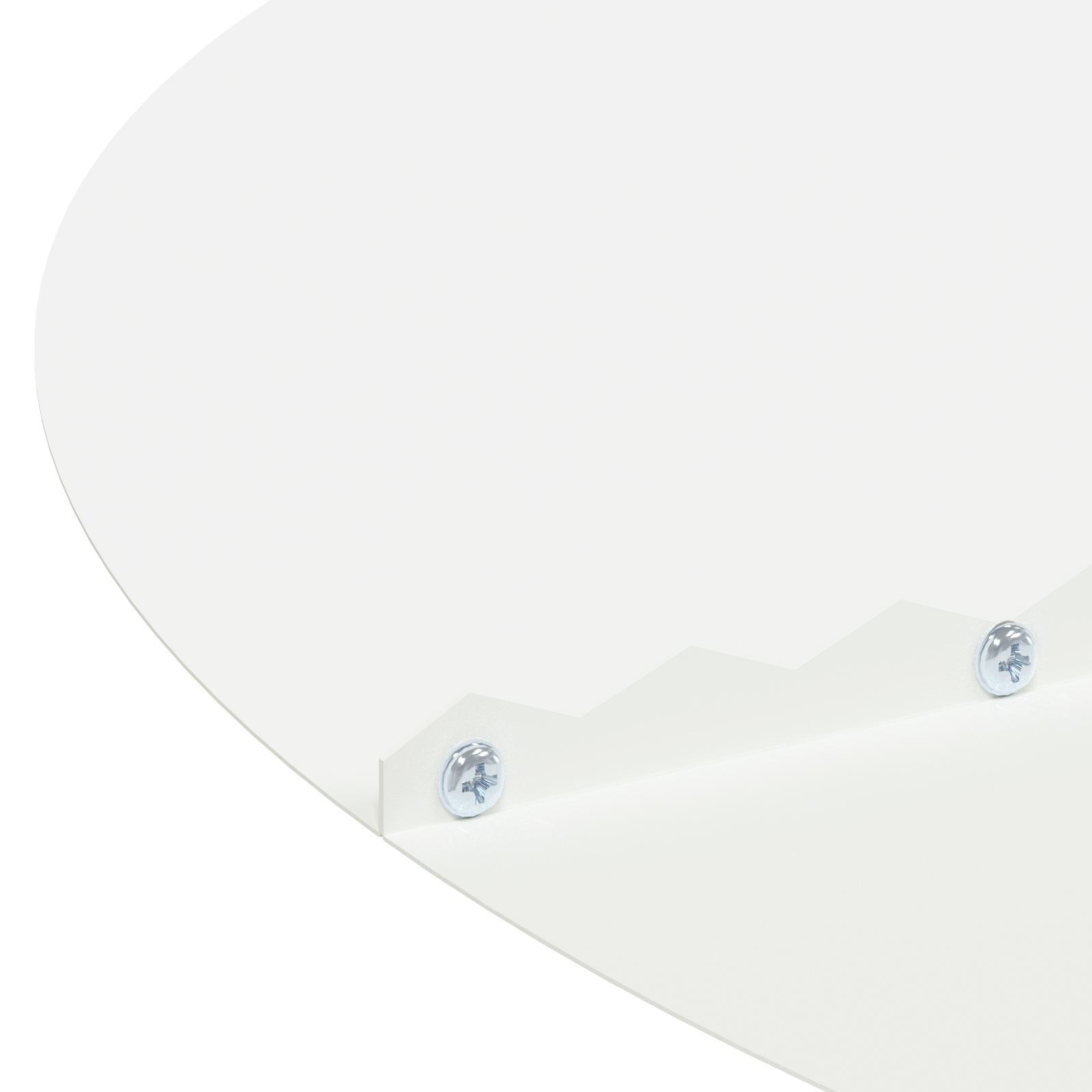 White Planters White Plastic Large White Planter Round - Image 6