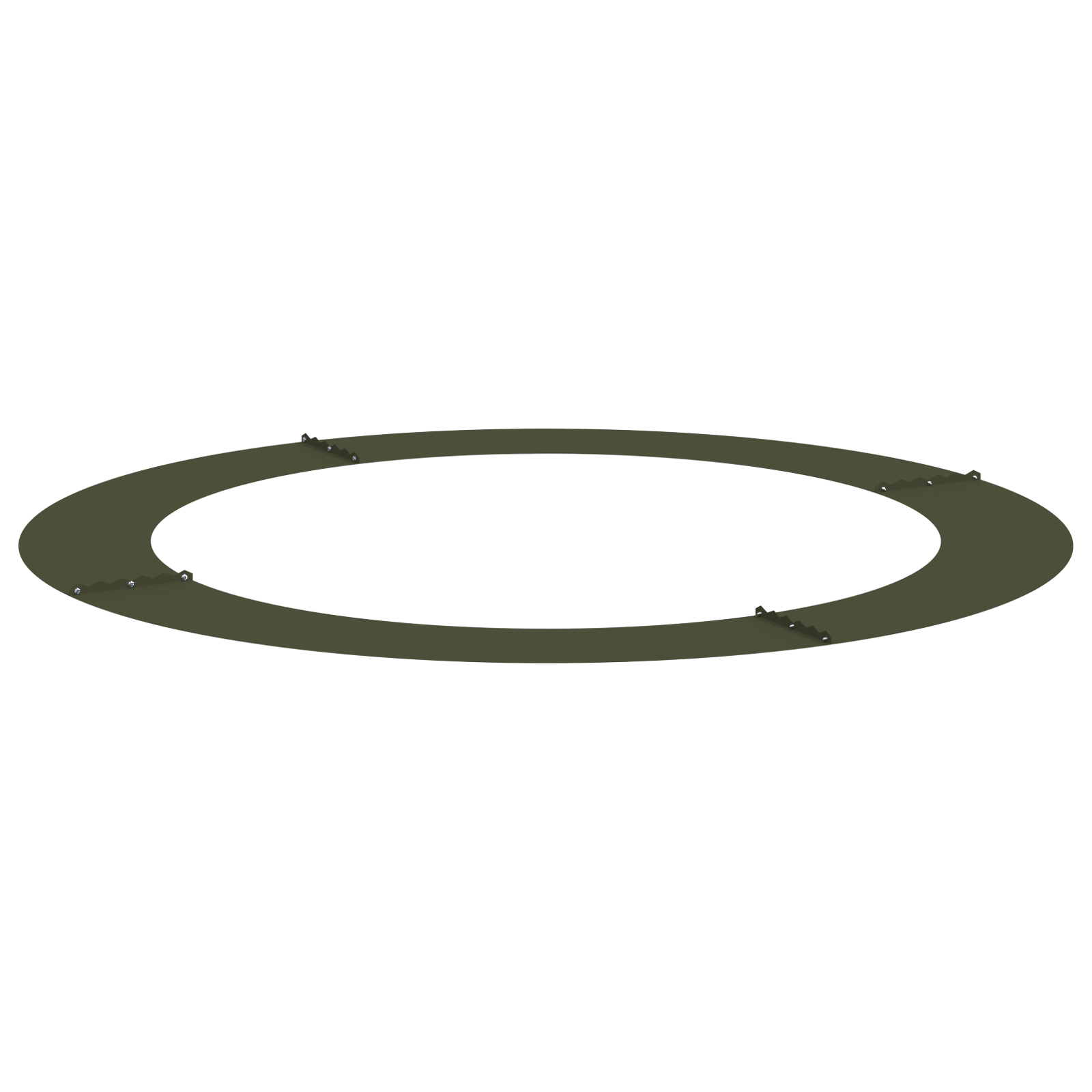 Plastic Planter Olive green Plastic Large Plastic Planter - Image 4