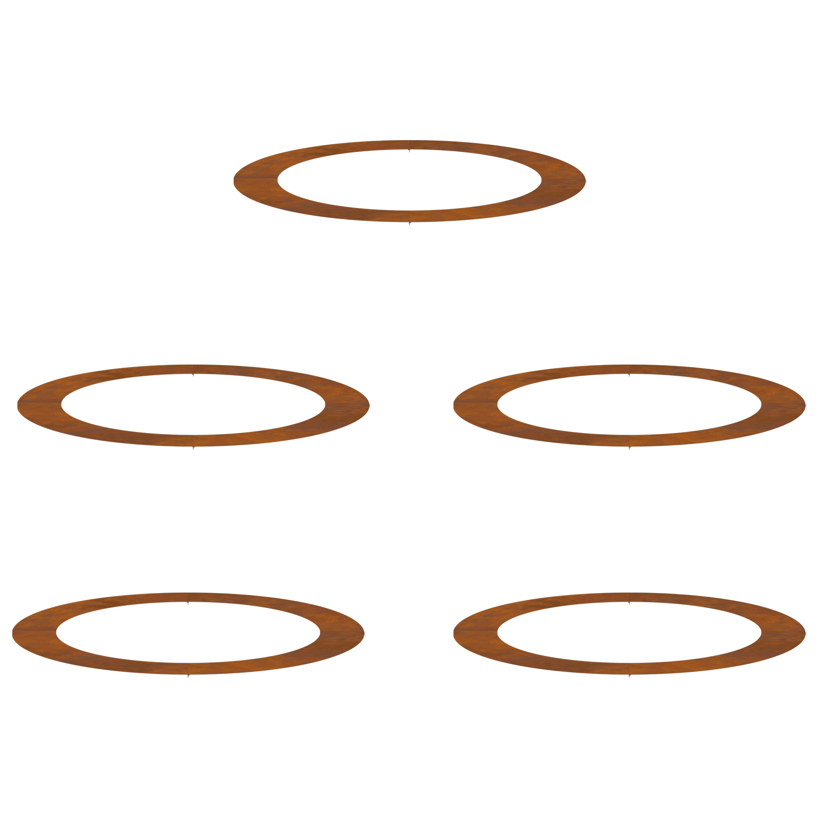 Corten Steel Planter Corten steel Large Planters - Image 2