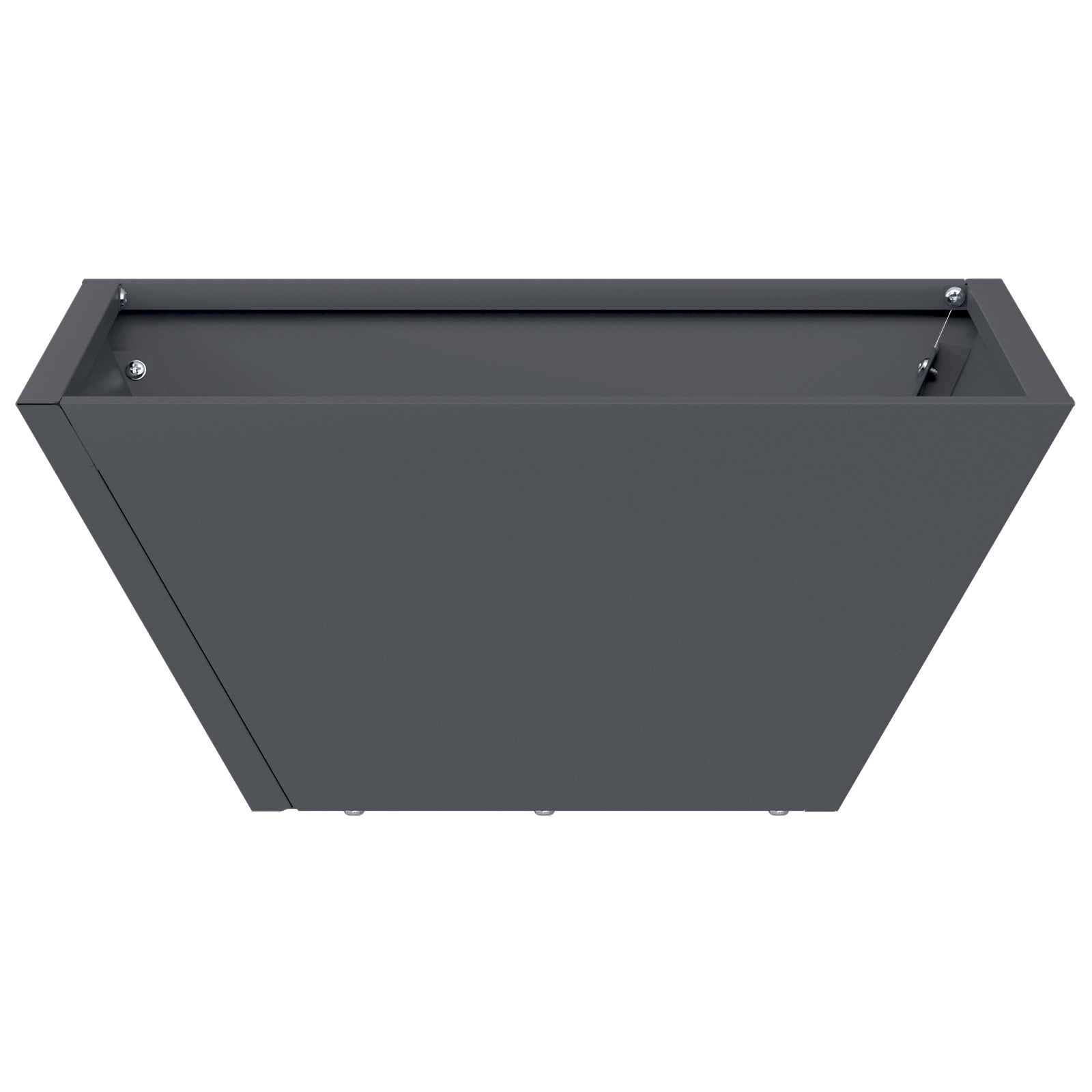 Plastic Planter Anthracite Plastic 35 x 35 x 15 cm Durable - Image 6