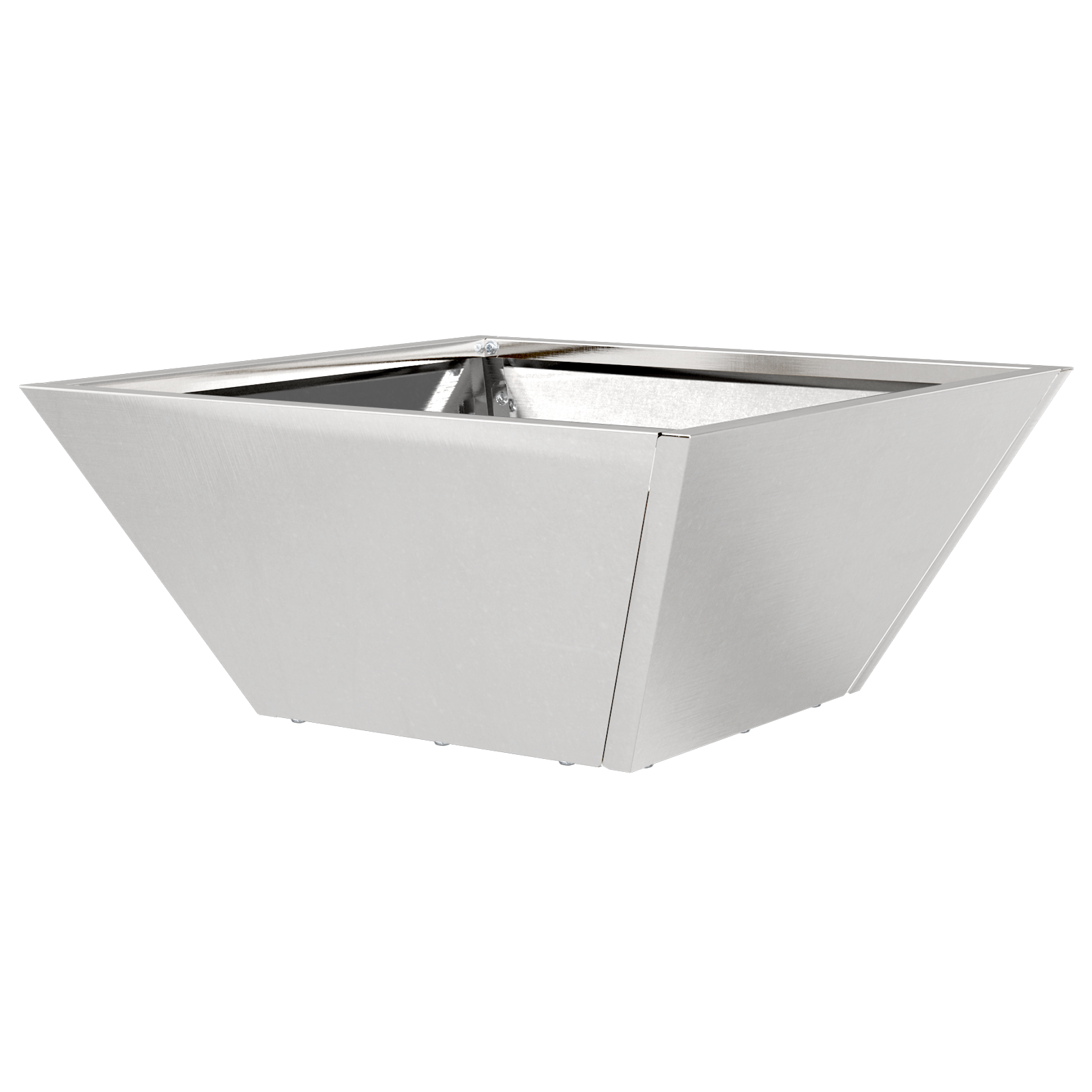 Metal Planter Stainless steel 35 x 35 x 15 cm Metal Planter - Image 7