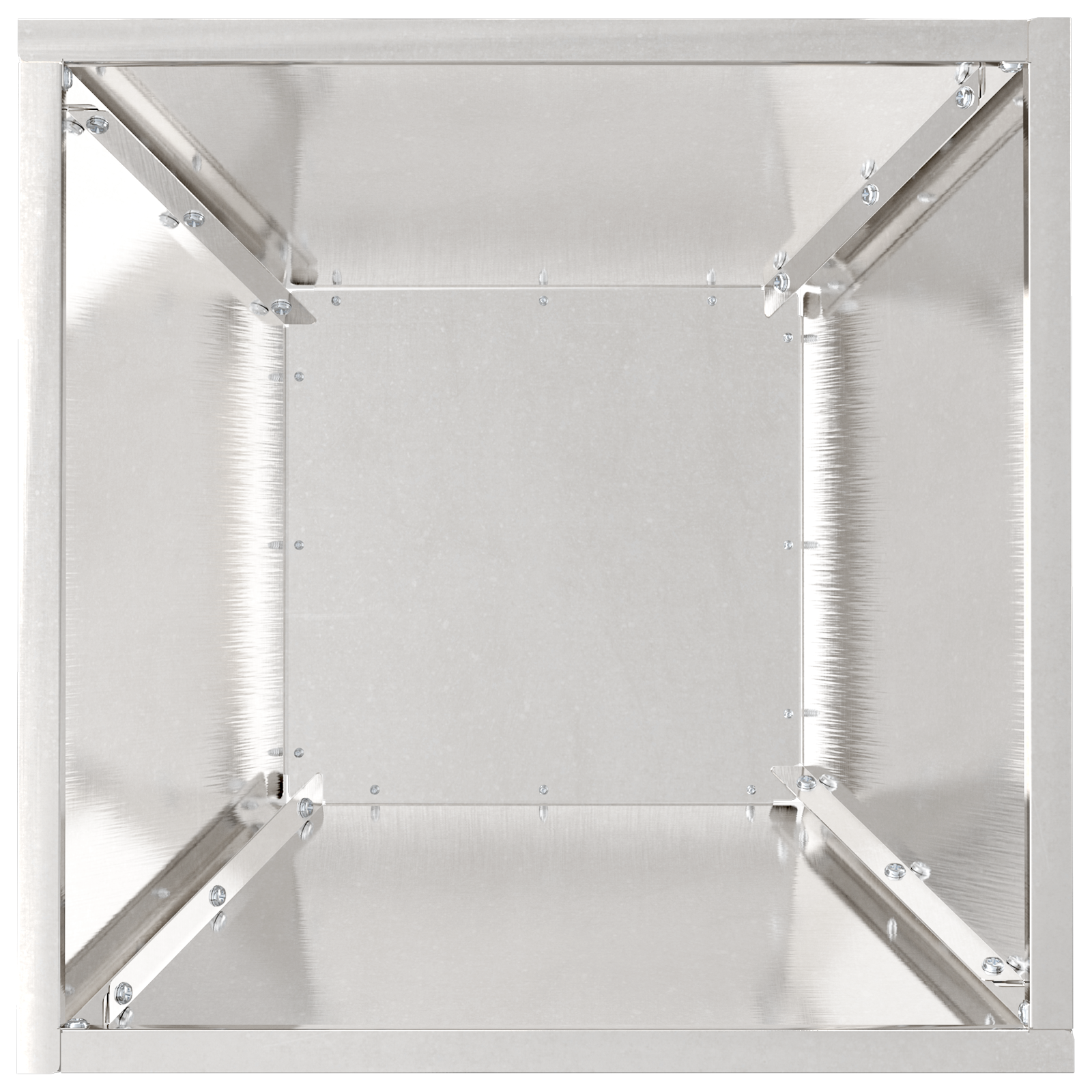 Metal Planter Stainless steel 35 x 35 x 15 cm Metal Planter - Image 8
