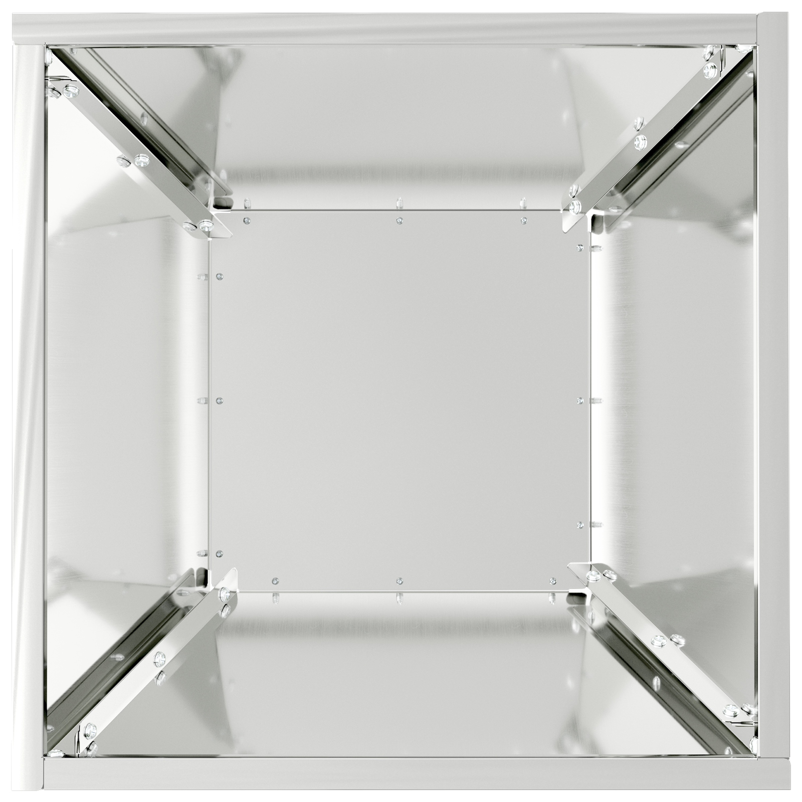 Metal Planter Galvanised steel 35 x 35 x 15 cm Planters Planter - Image 8