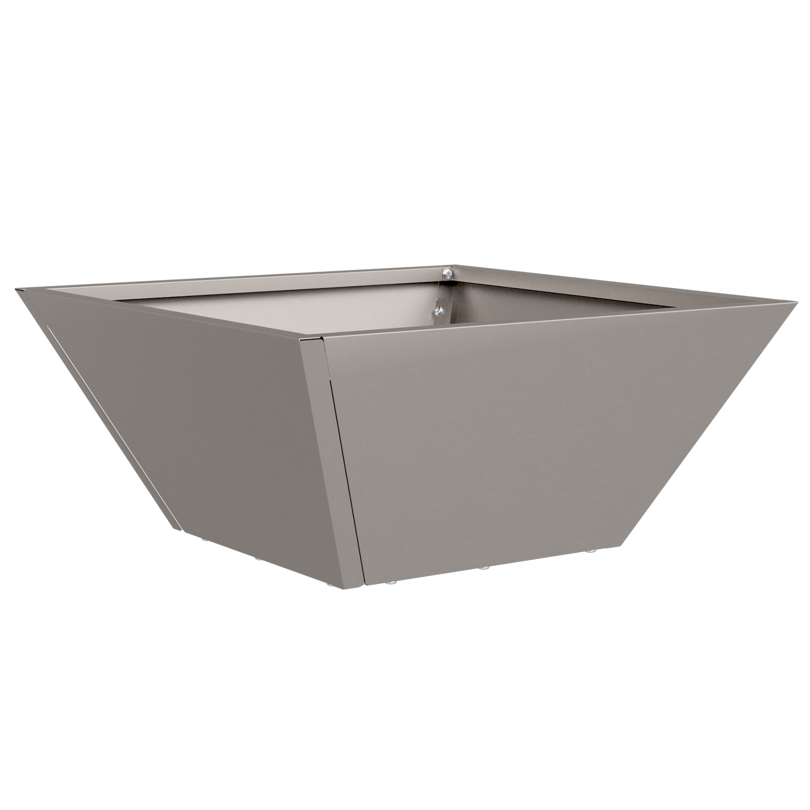 Metal Planters Weathering Steel 35 x 35 x 15 cm Decorative Inlays - Image 5