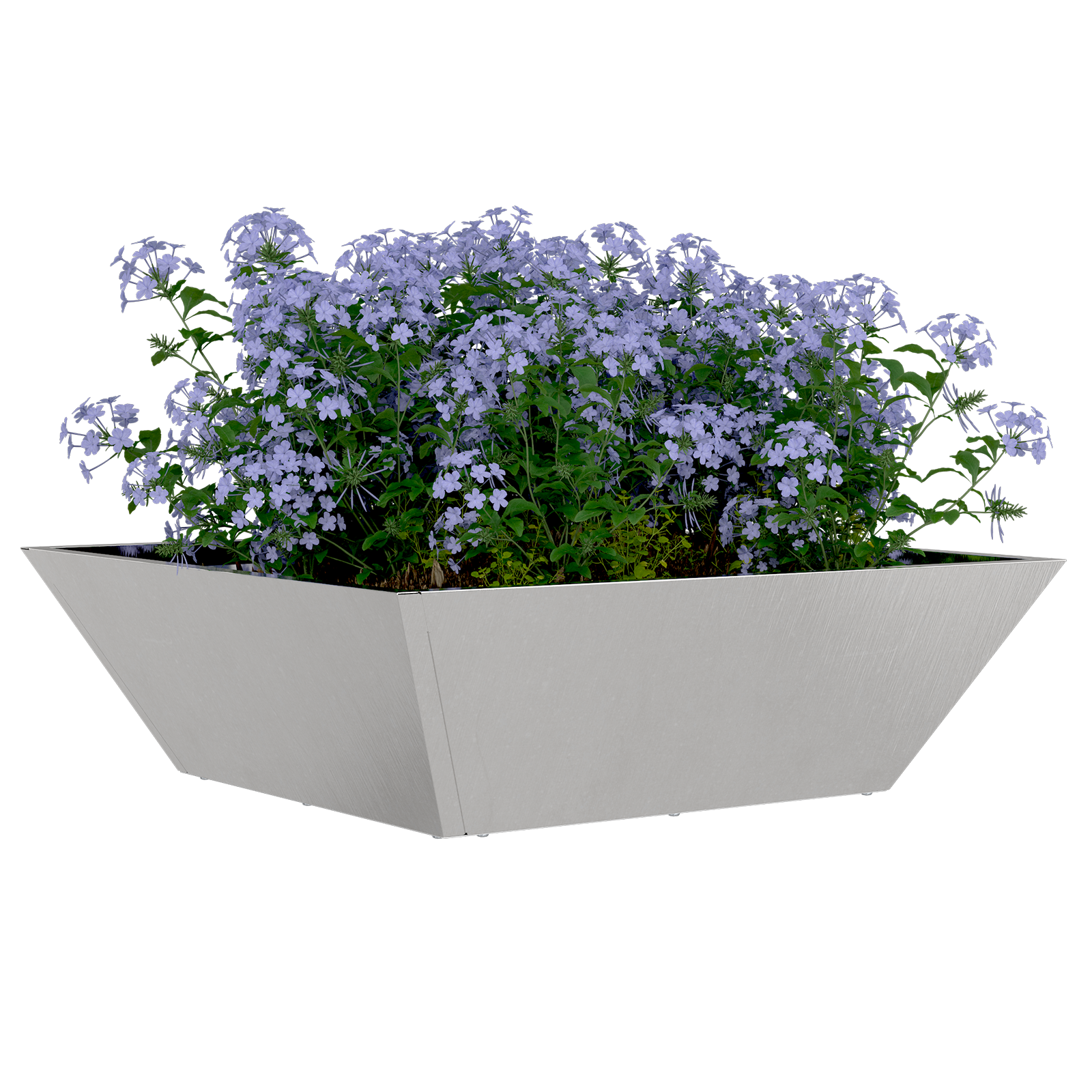 Metal Planter Set Stainless steel Large Decorative Inlays - Image 3
