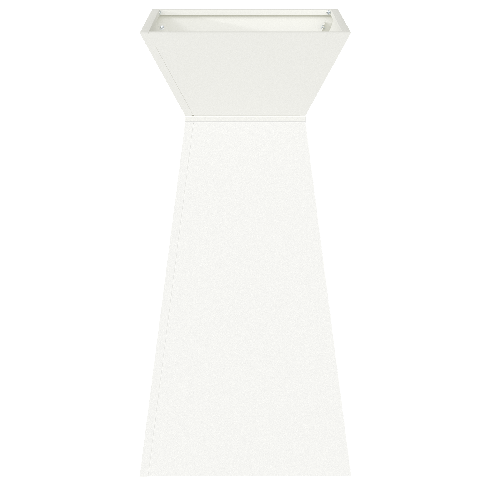 Plant Stand White Plastic 35 x 35 x 73 cm Decorative Inlays - Image 6
