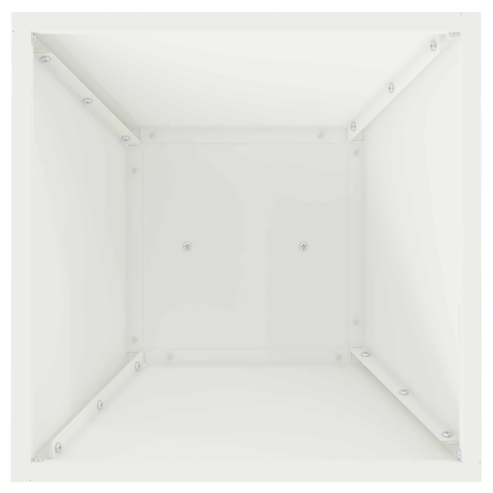 Plant Stand White Plastic 35 x 35 x 73 cm Decorative Inlays - Image 7