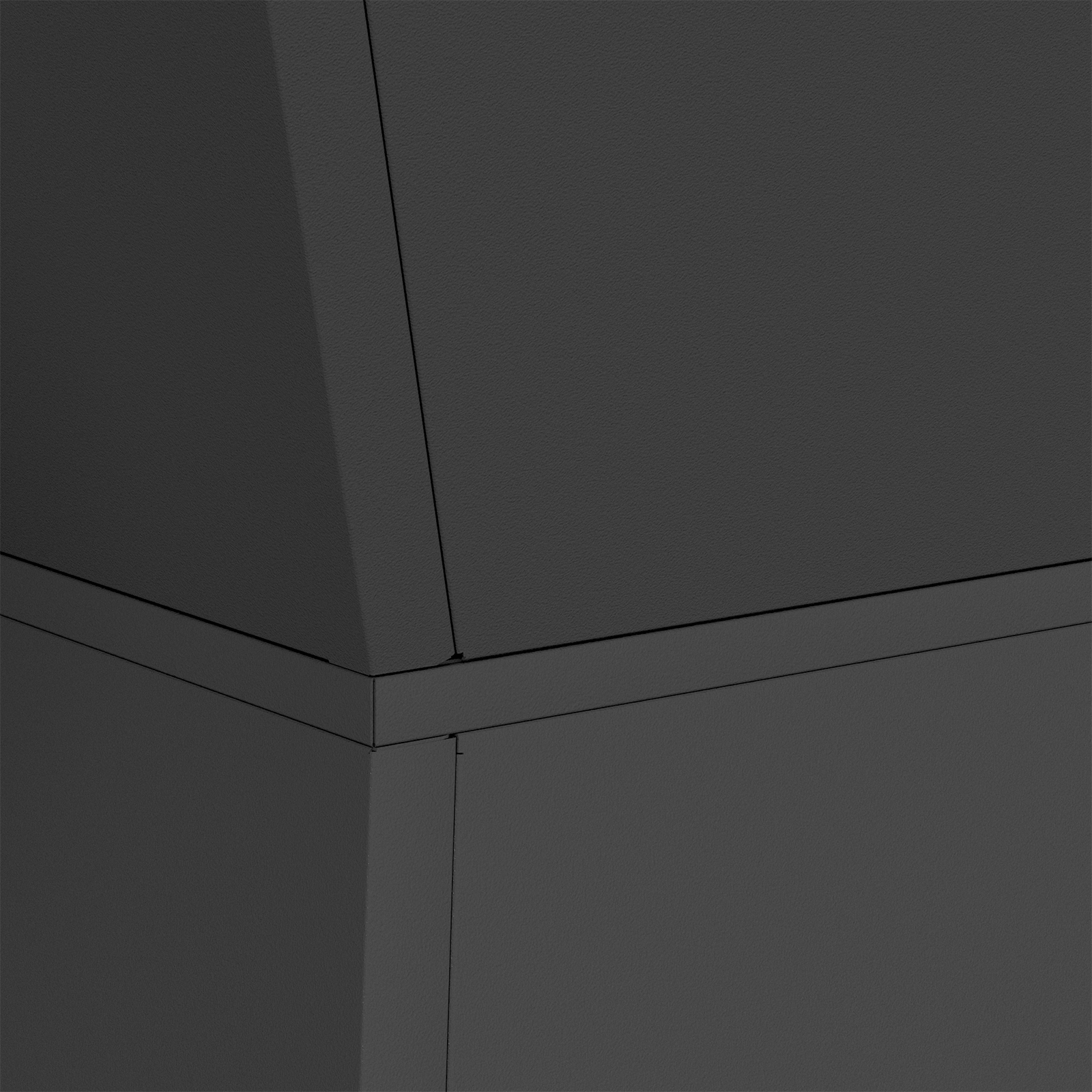 Plant Stand Black Metal 40 x 40 x 101 cm Planters Plant Stand - Image 9