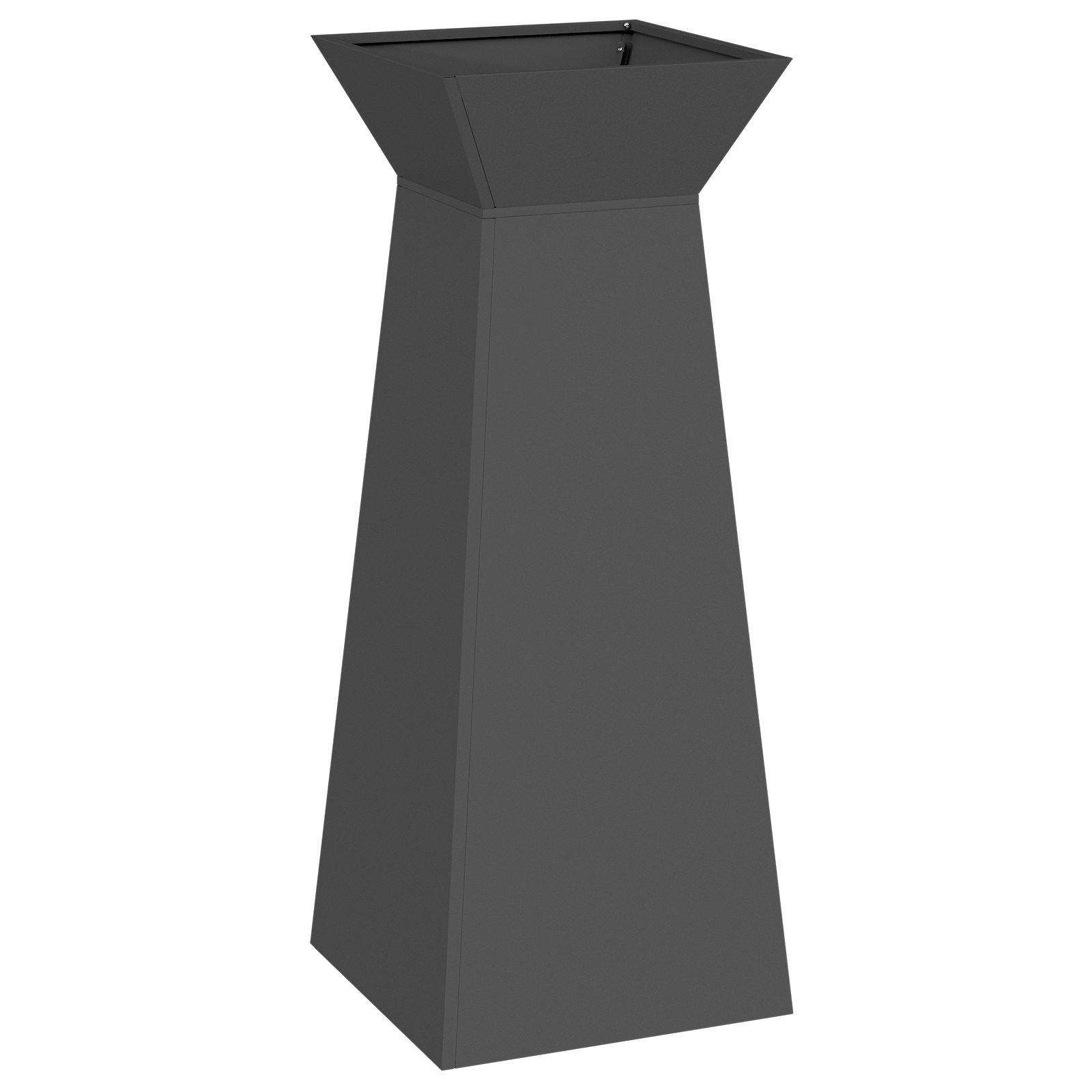 Plant Stand Black Metal 40 x 40 x 101 cm Planters Plant Stand - Image 5