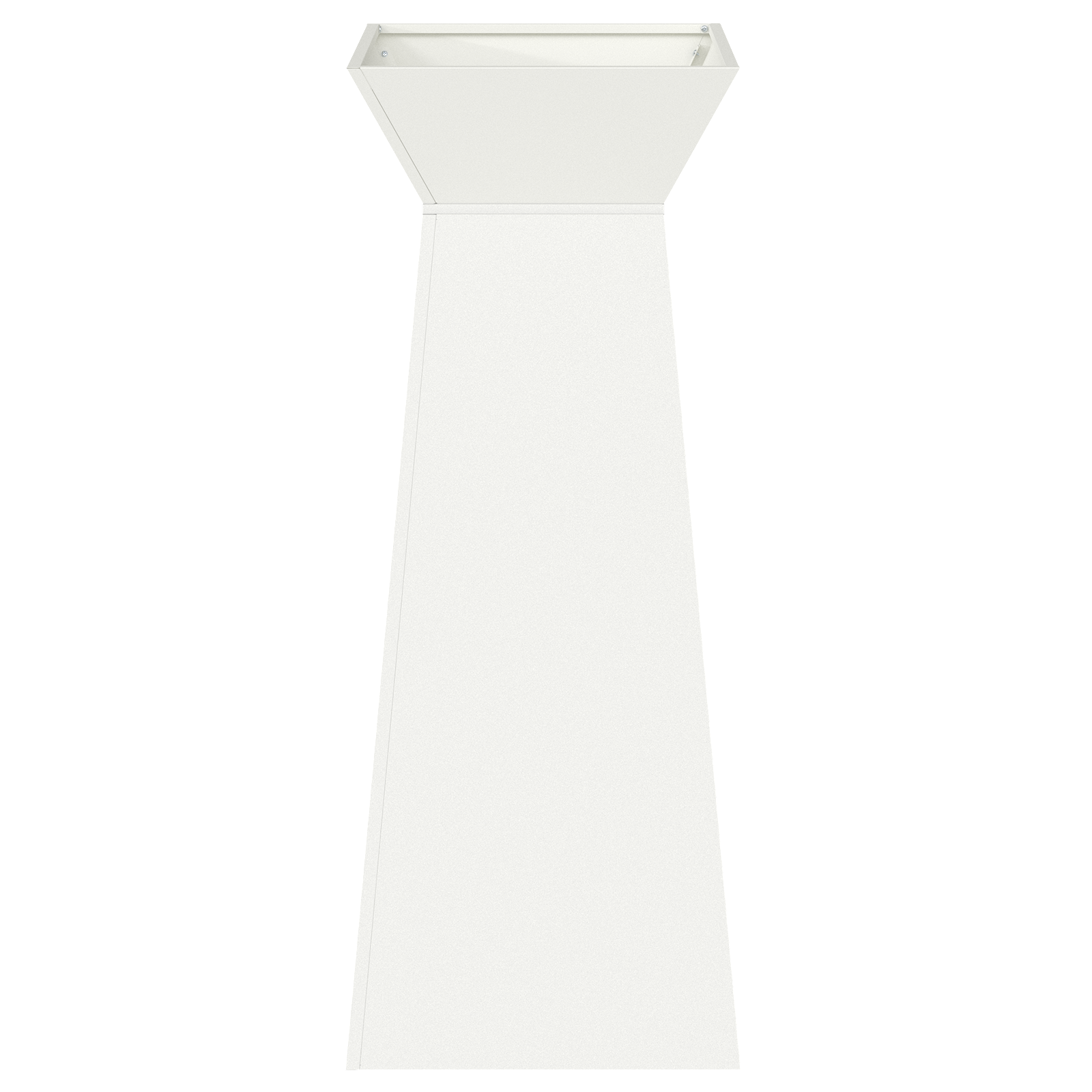 Cone-Shaped Plant Stand White Plastic Large Decorative Inlays - Image 6