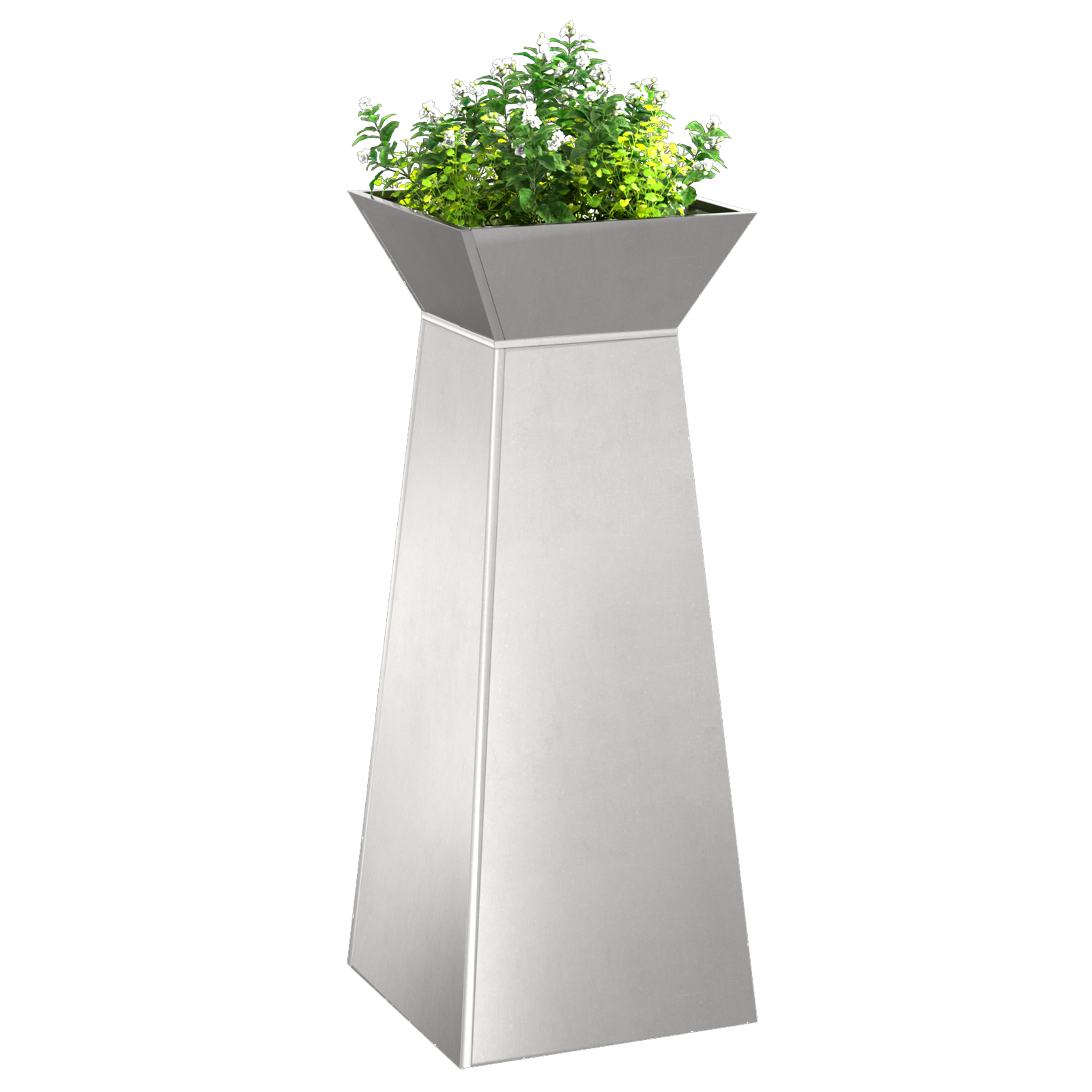 Plant Stand Set Stainless steel 40 x 40 x 101 cm Decorative Inlays - Image 3