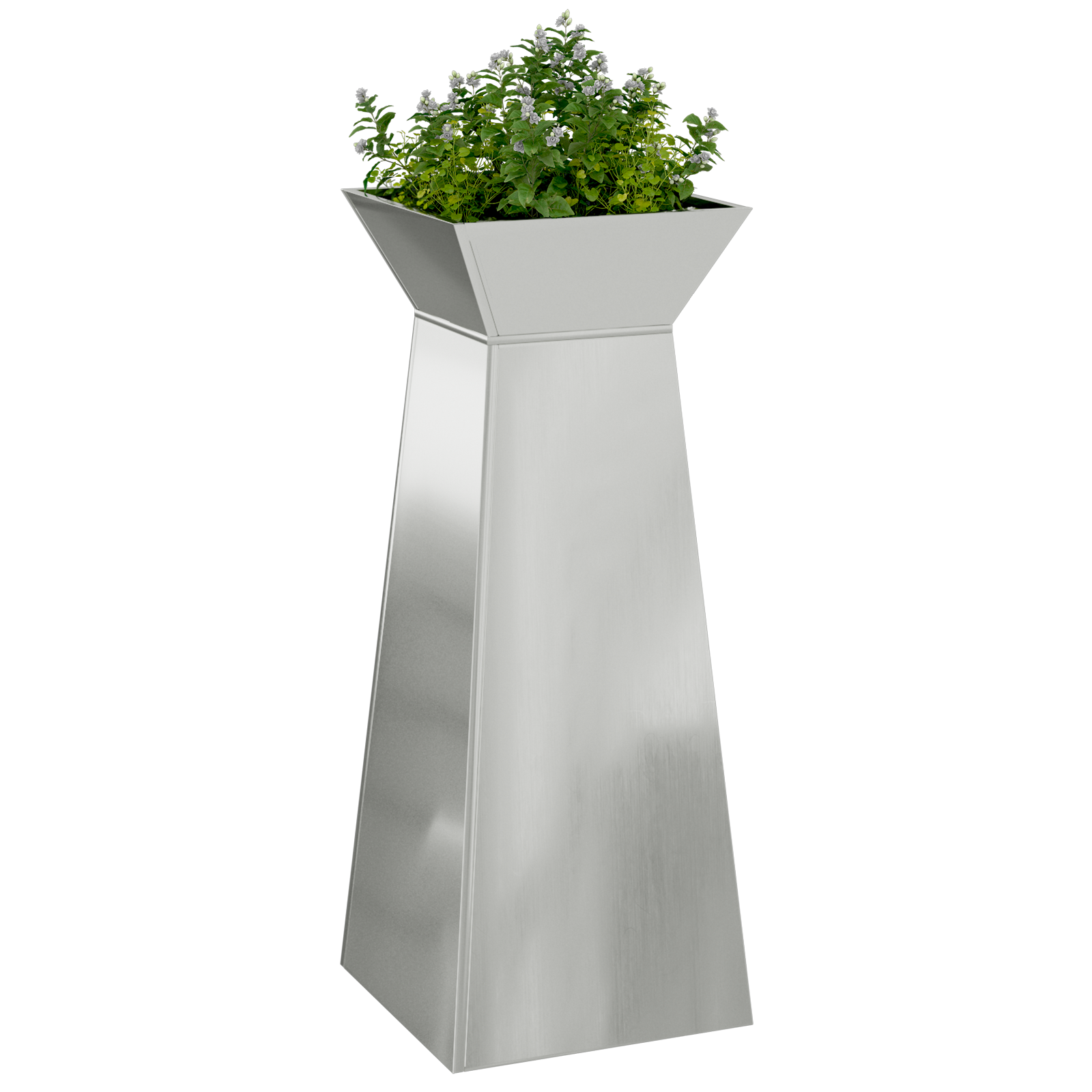 Plant Stand Galvanised steel 40 x 40 x 101 cm Planters - Image 3