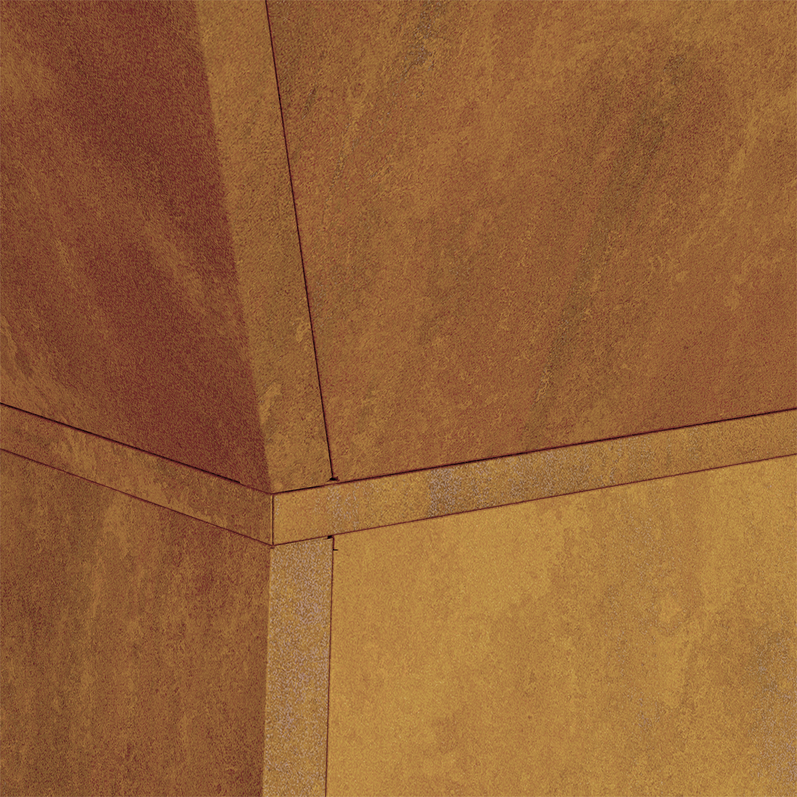 Plant Stand Weathering steel 40 x 40 x 101 cm Decorative Inlays - Image 10