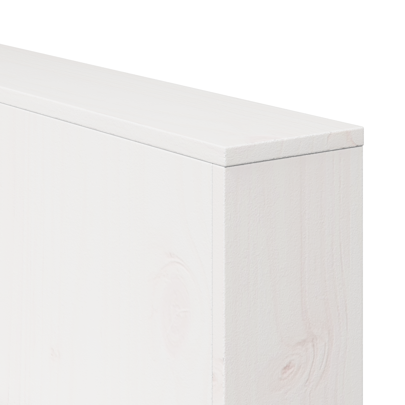 Garden Sofa 3-Seater White Wood Medium Durable Outdoor Sofa - Image 7