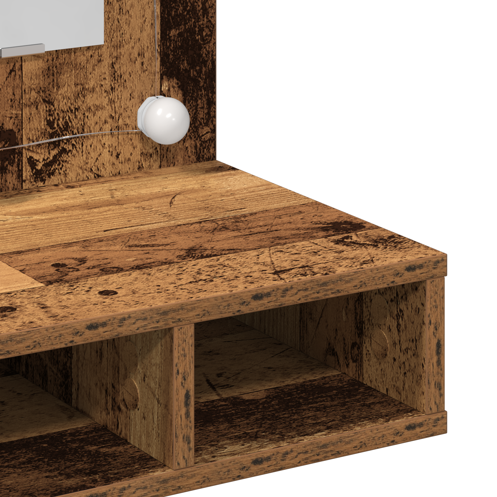 Vanity Unit Old Wood Solid Reclaimed Wood 60 x 31.5 x 62 cm - Image 7