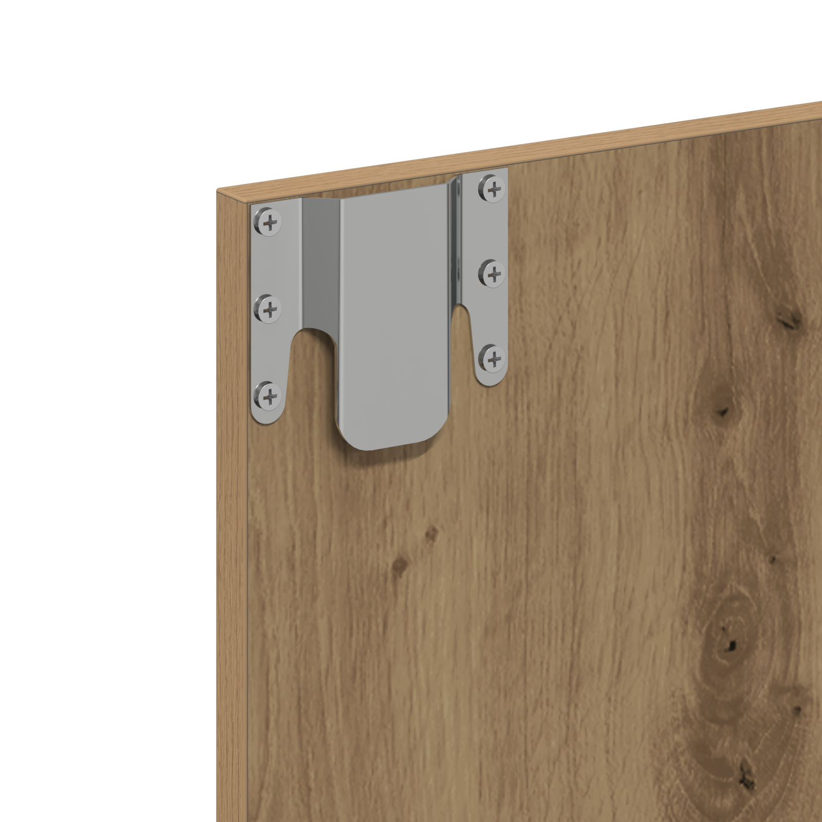 Vanity Unit with Mirror Artisan Oak MDF, Glass 60 x 31.5 x 62 cm - Image 9