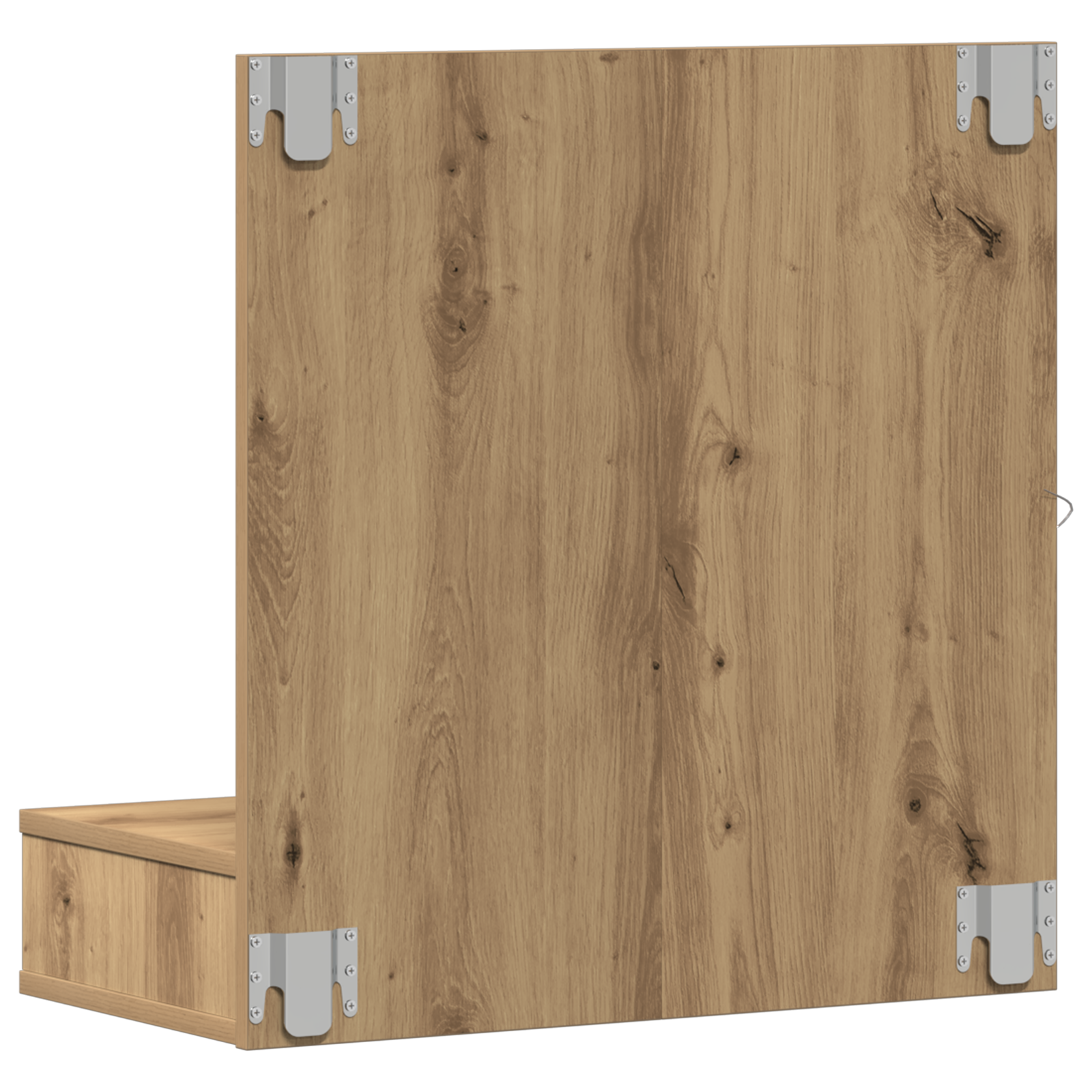 Vanity Unit with Mirror Artisan Oak MDF, Glass 60 x 31.5 x 62 cm - Image 6