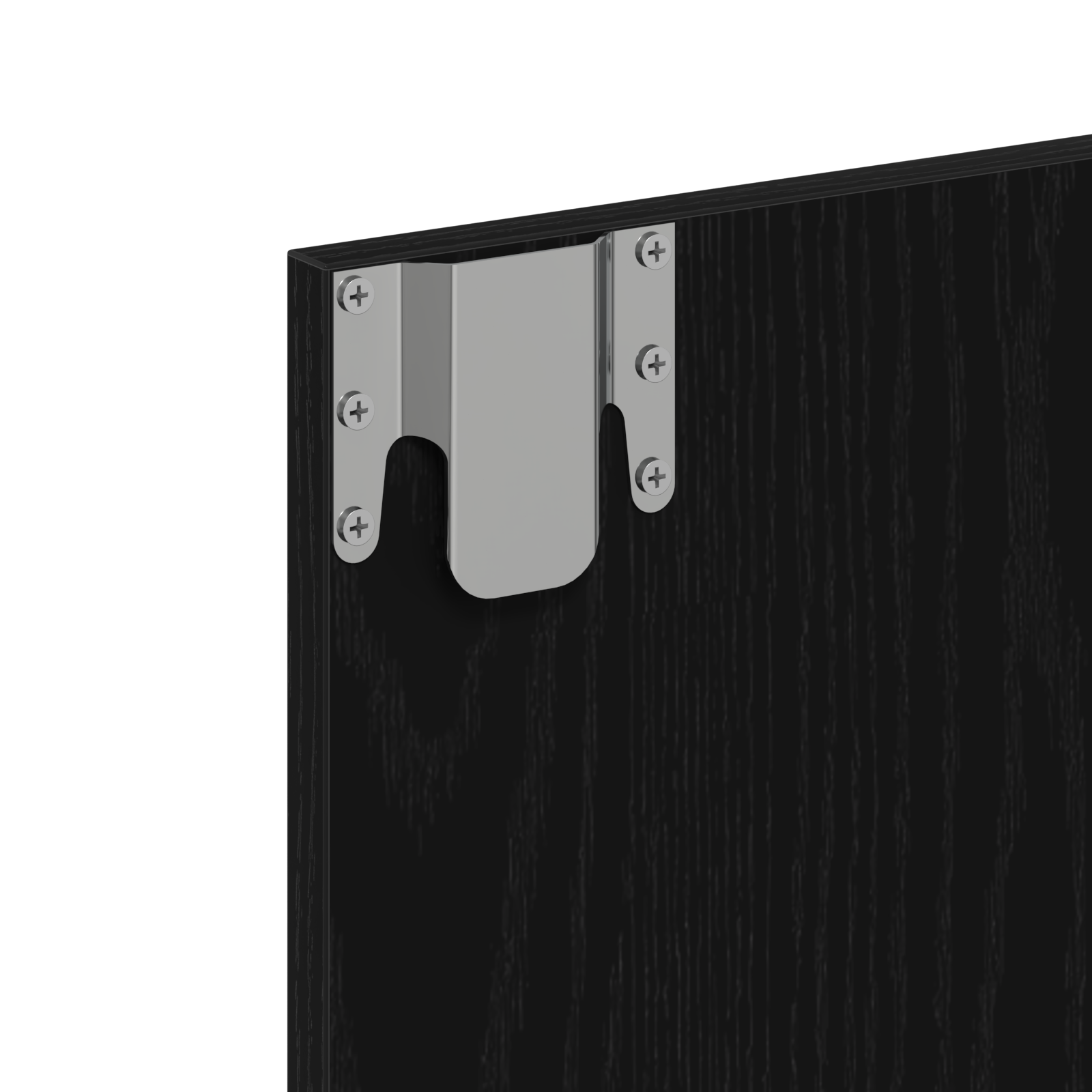 Black Oak Vanity Unit Black oak Wood Medium Mirror - Image 9